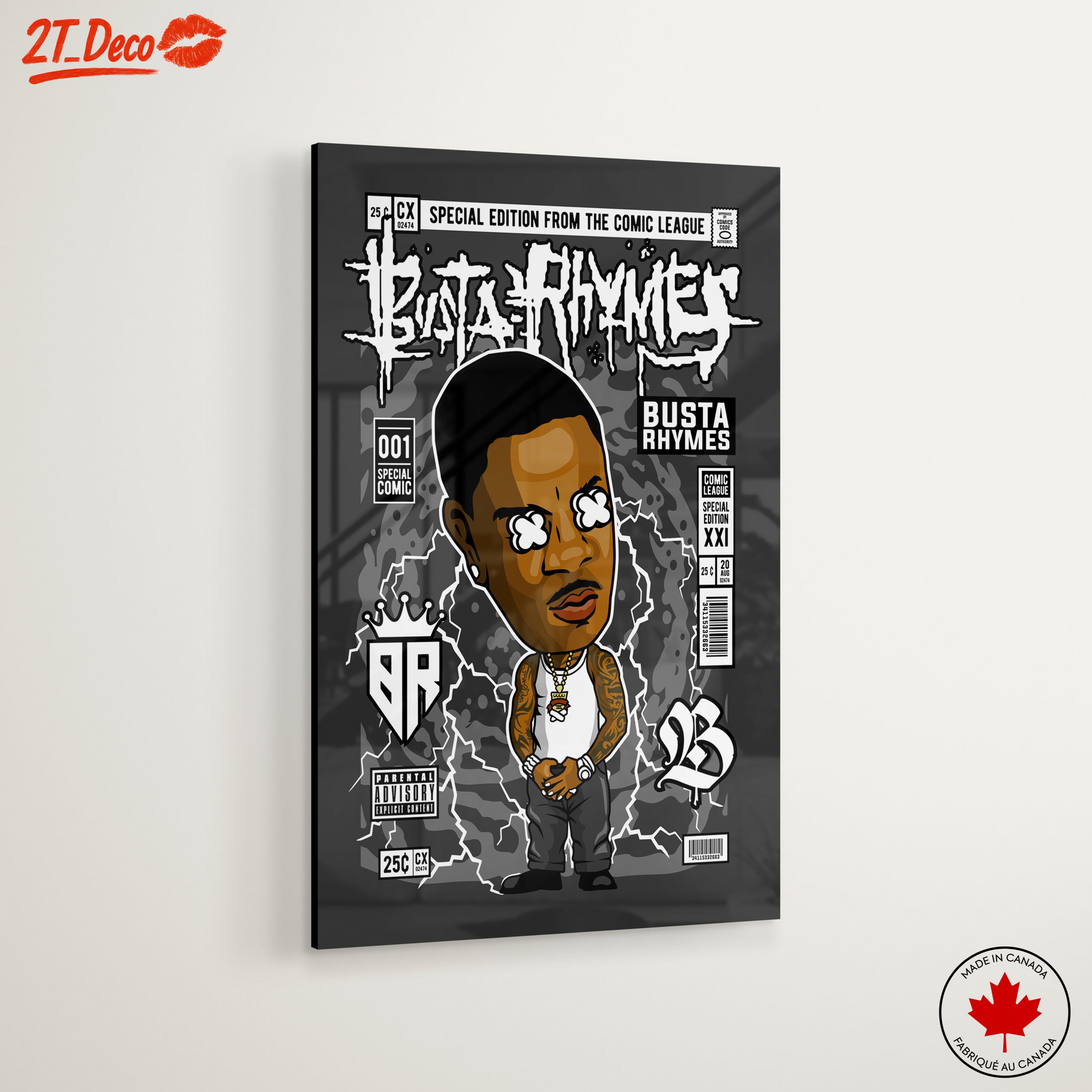 Busta Rhymes Comic Style Character Art - Image 6