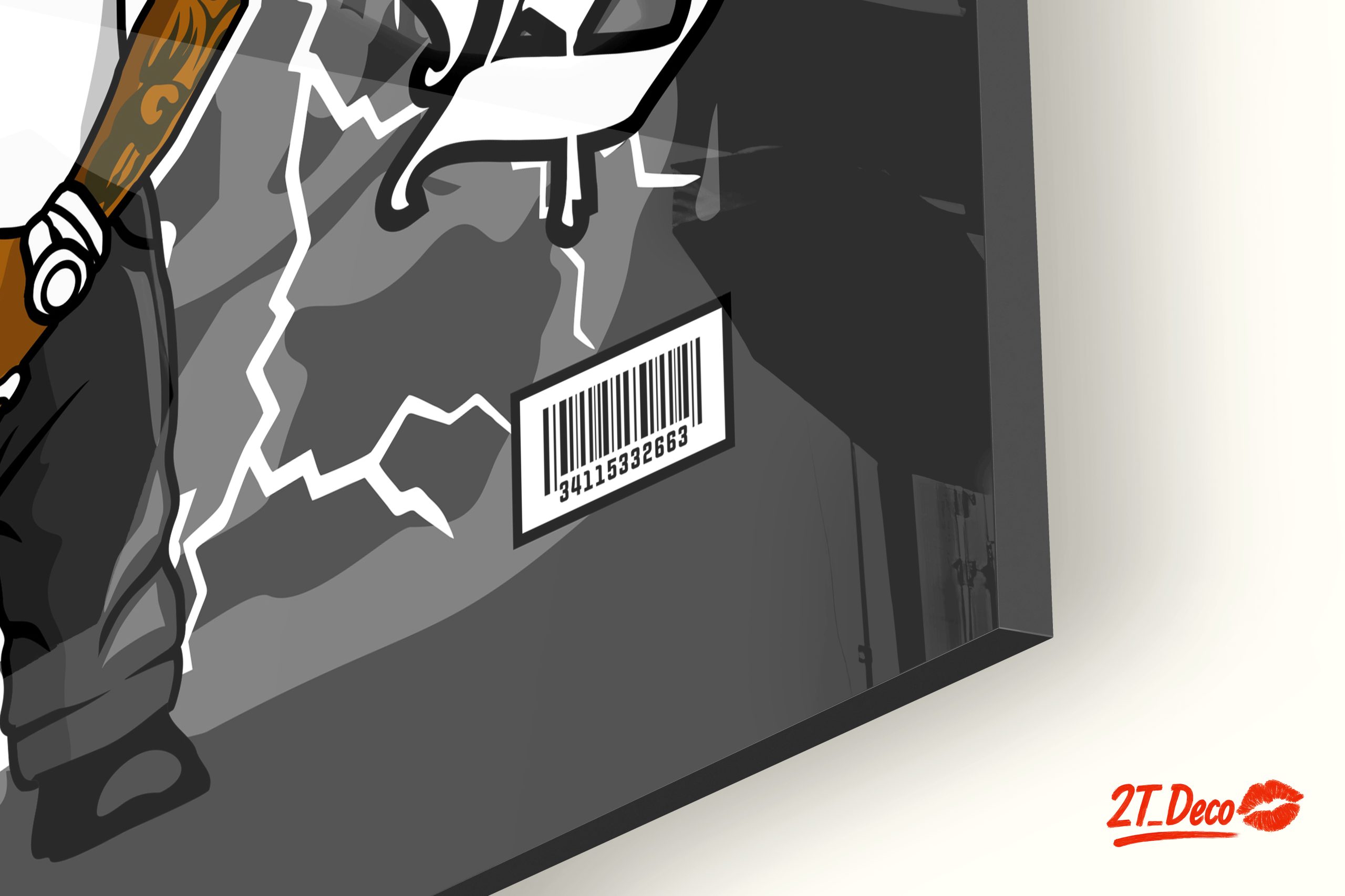 Busta Rhymes Comic Style Character Art - Image 9