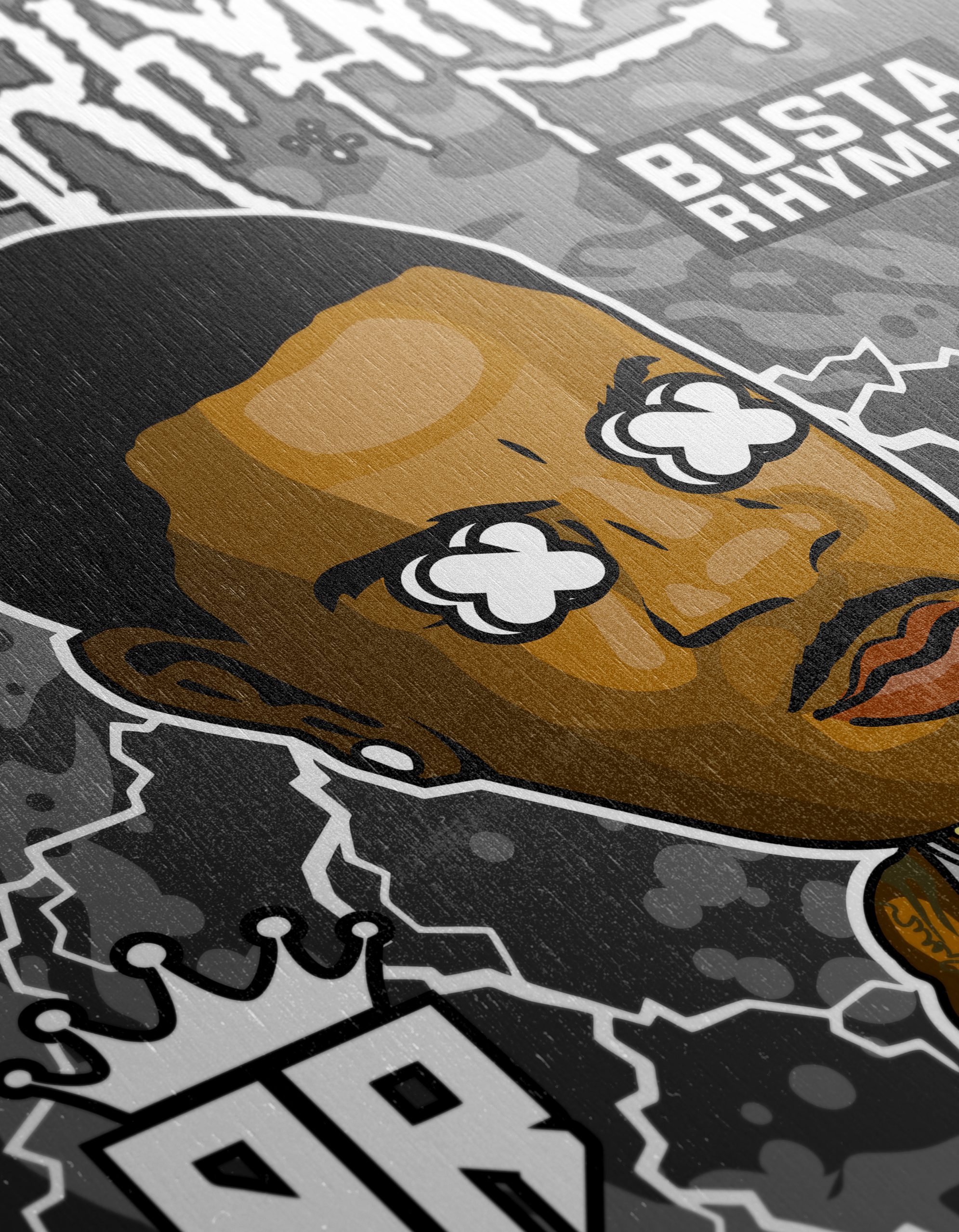 Busta Rhymes Comic Style Character Art - Image 12