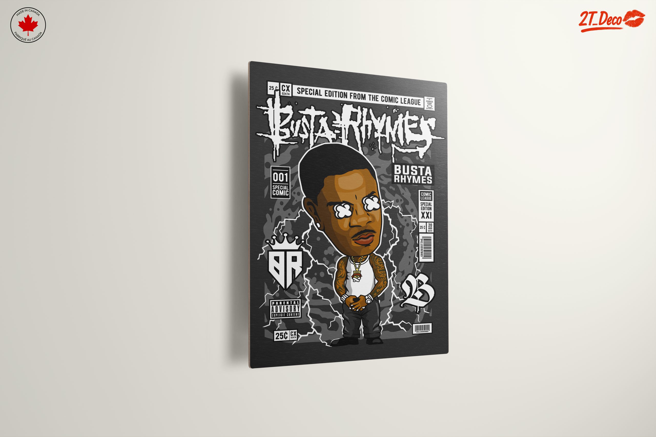 Busta Rhymes Comic Style Character Art - Image 13