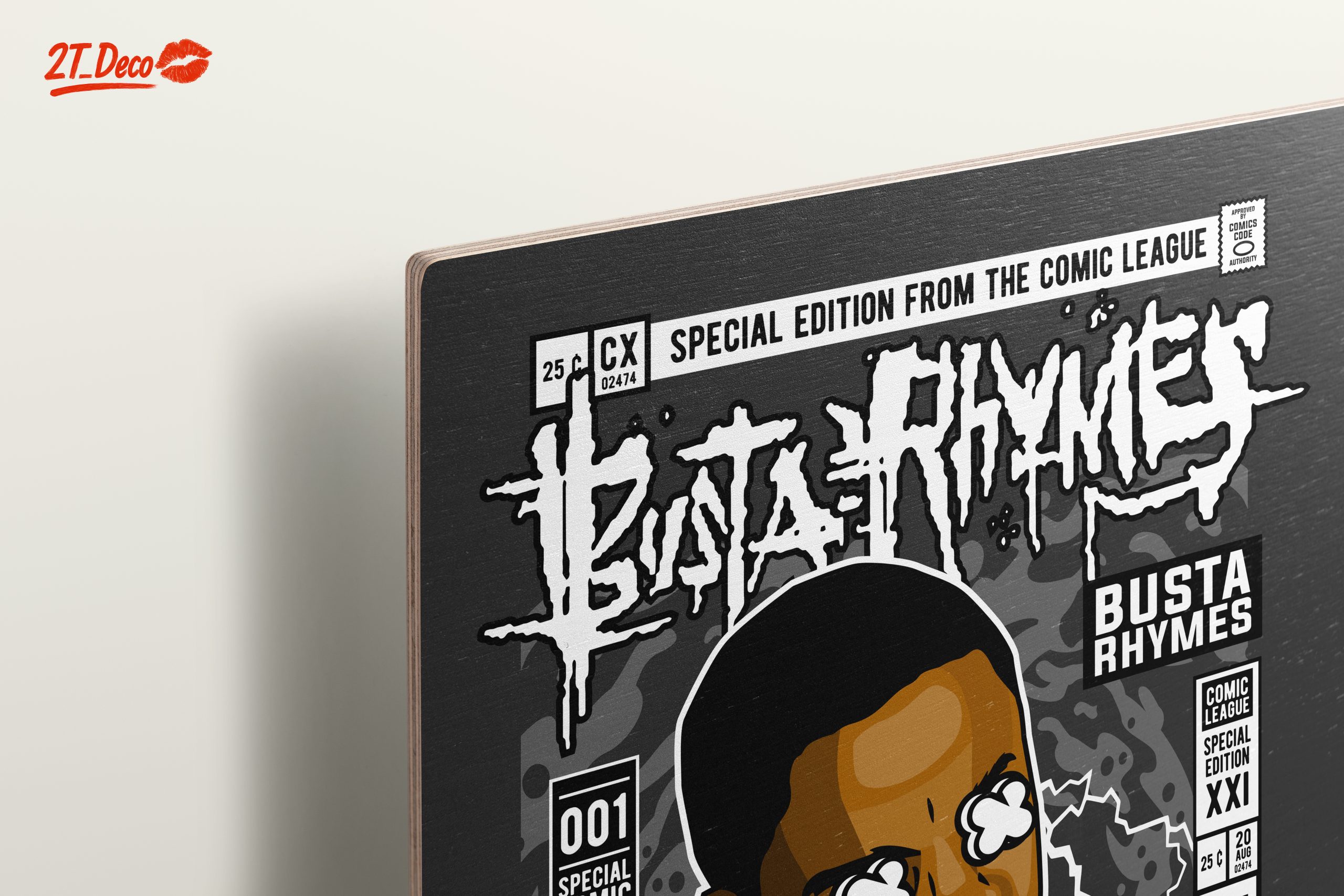 Busta Rhymes Comic Style Character Art - Image 15