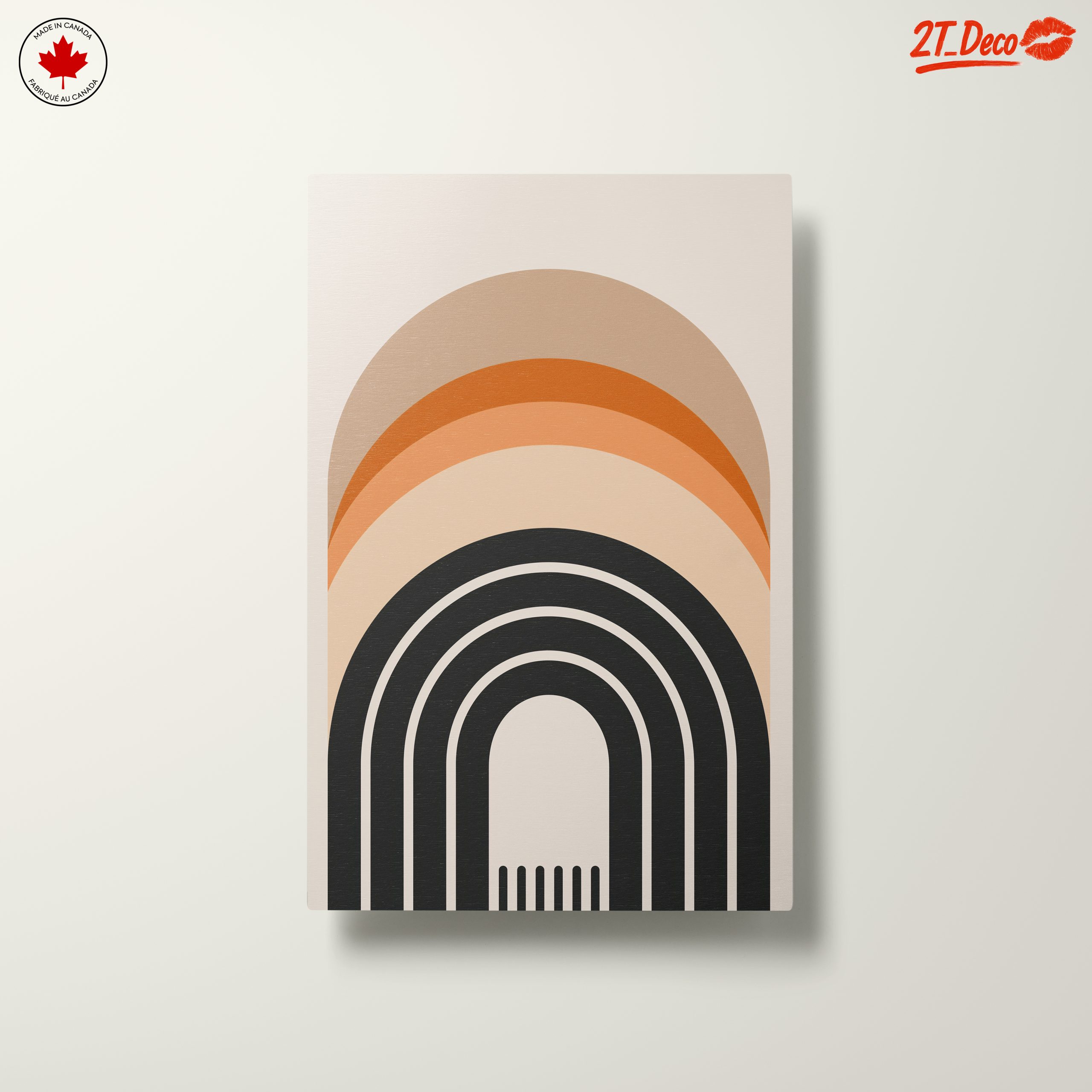 Minimalist Abstract Layers in Earthy Tones - Image 10