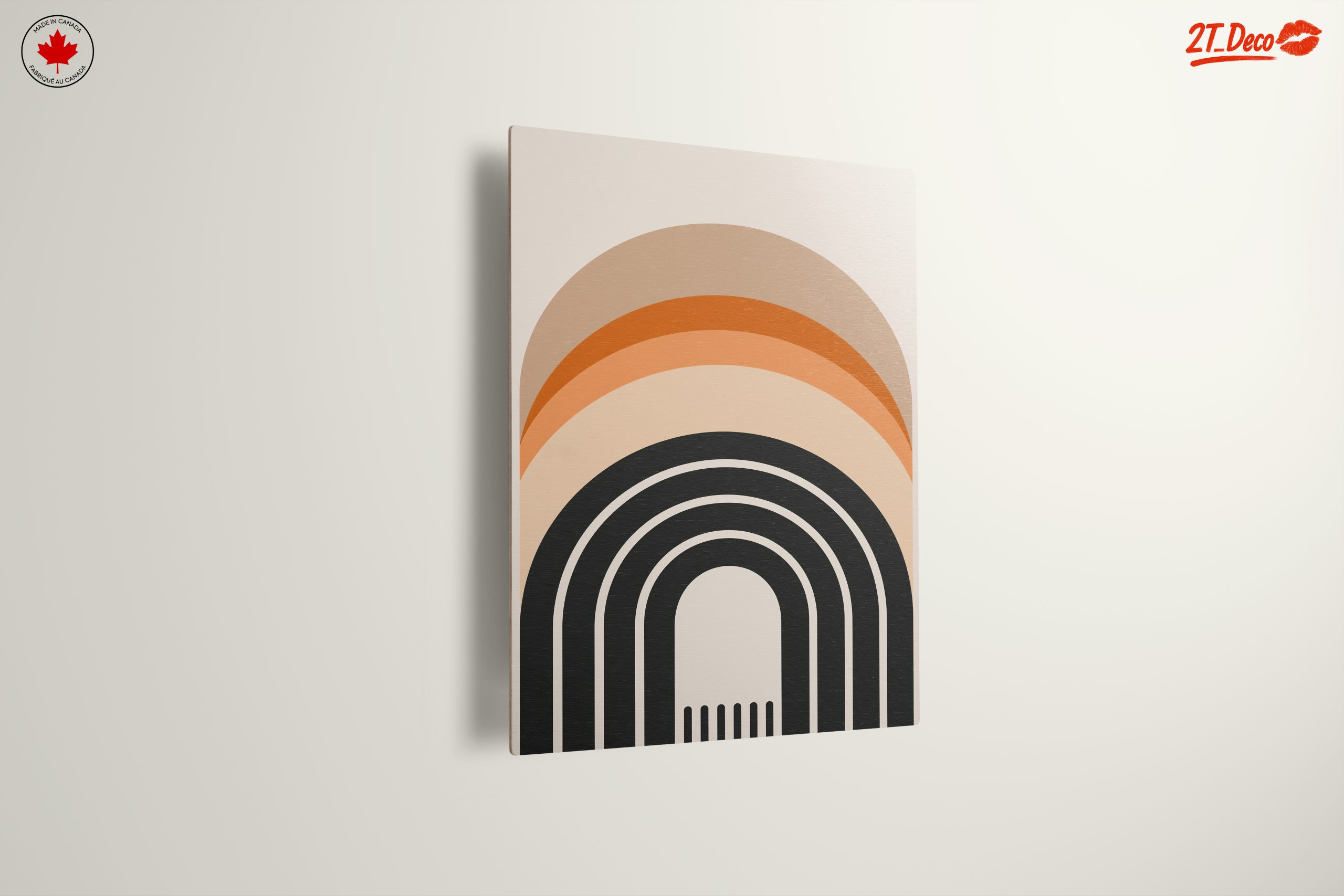 Minimalist Abstract Layers in Earthy Tones - Image 13