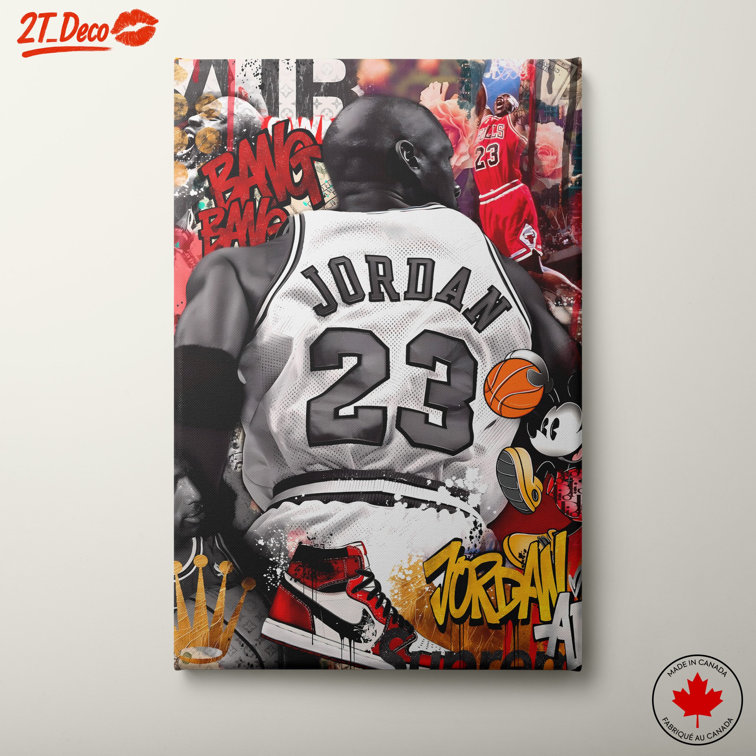 Dynamic Tribute to Basketball Legend