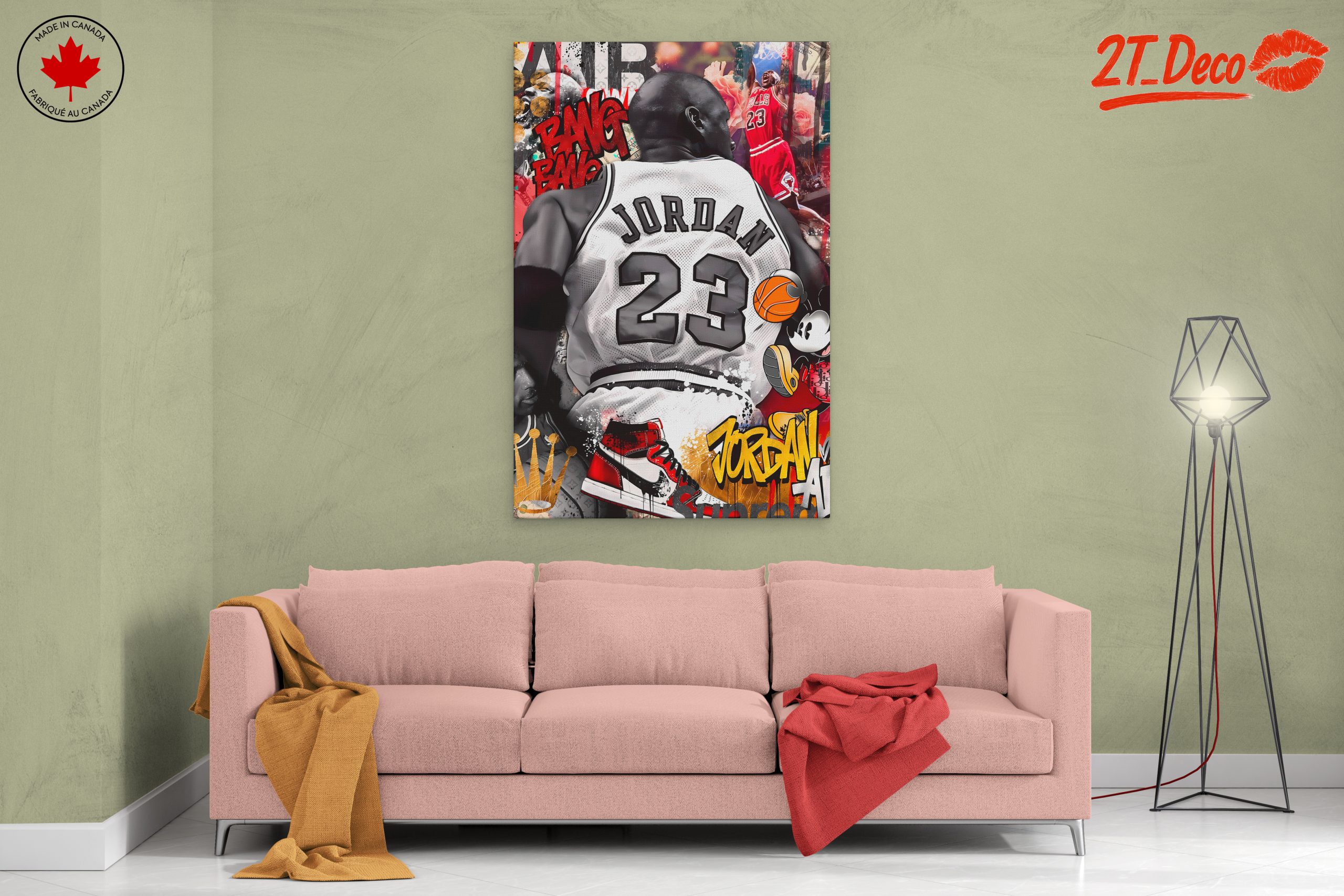 Dynamic Tribute to Basketball Legend - Image 2