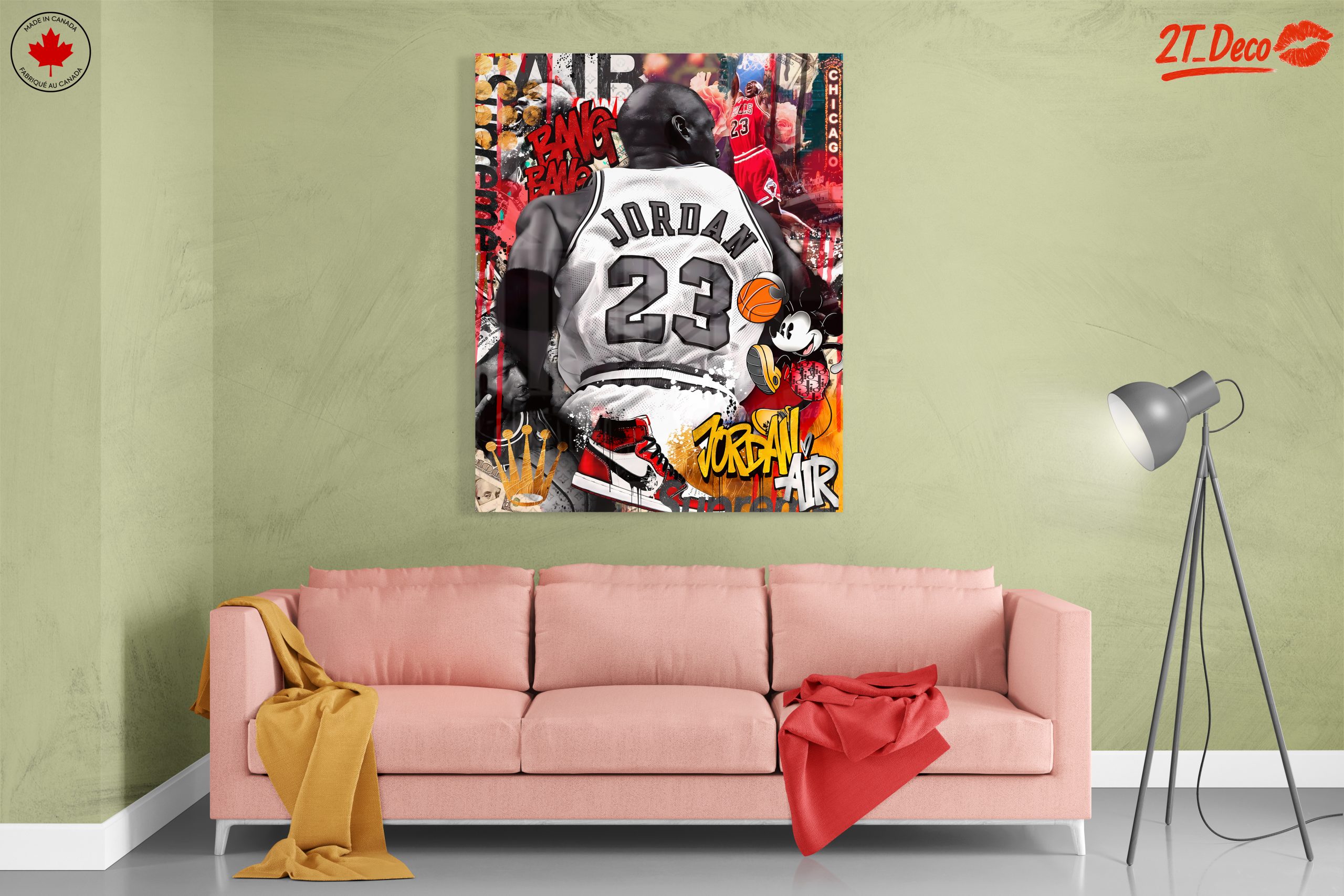 Dynamic Tribute to Basketball Legend - Image 7