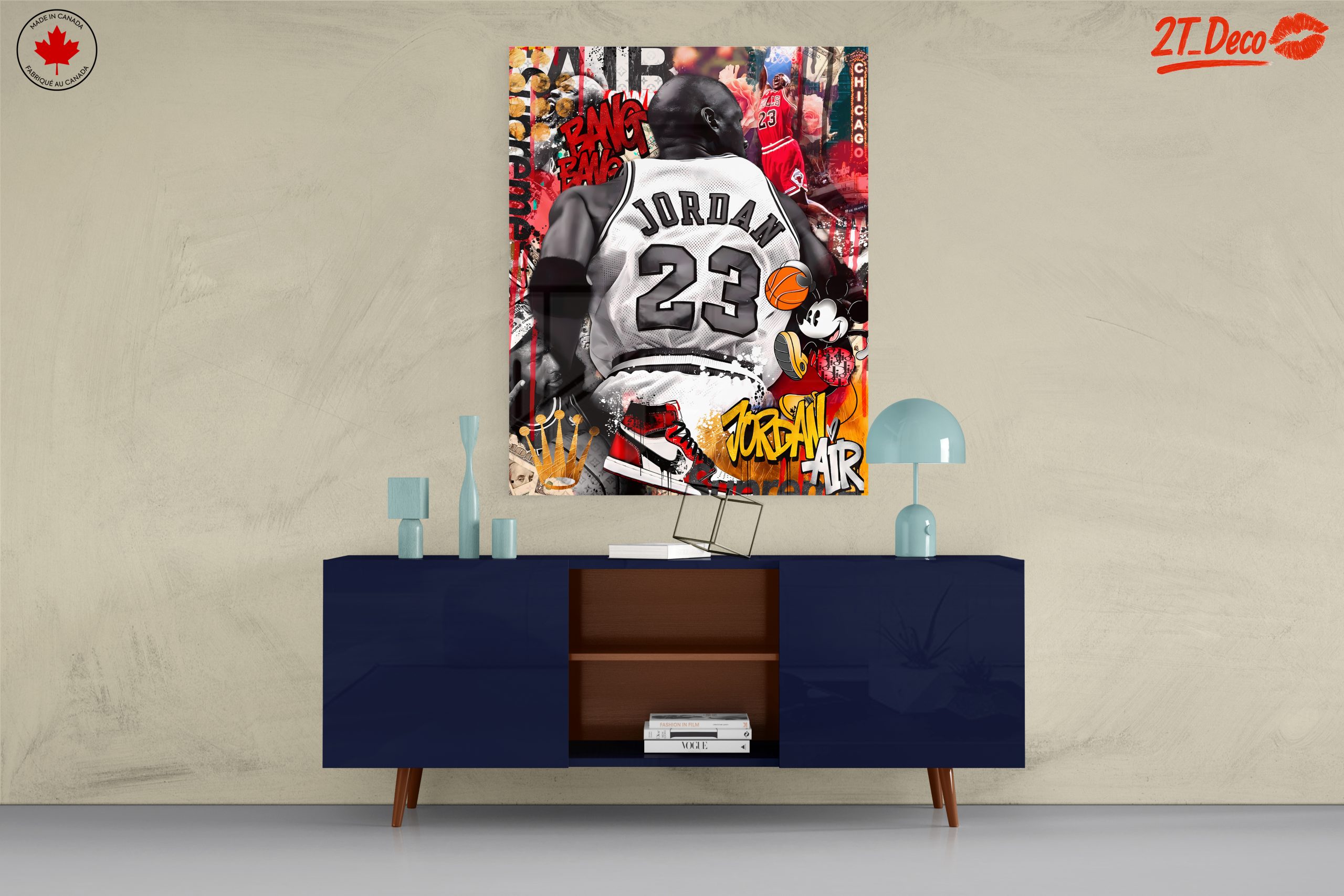 Dynamic Tribute to Basketball Legend - Image 8