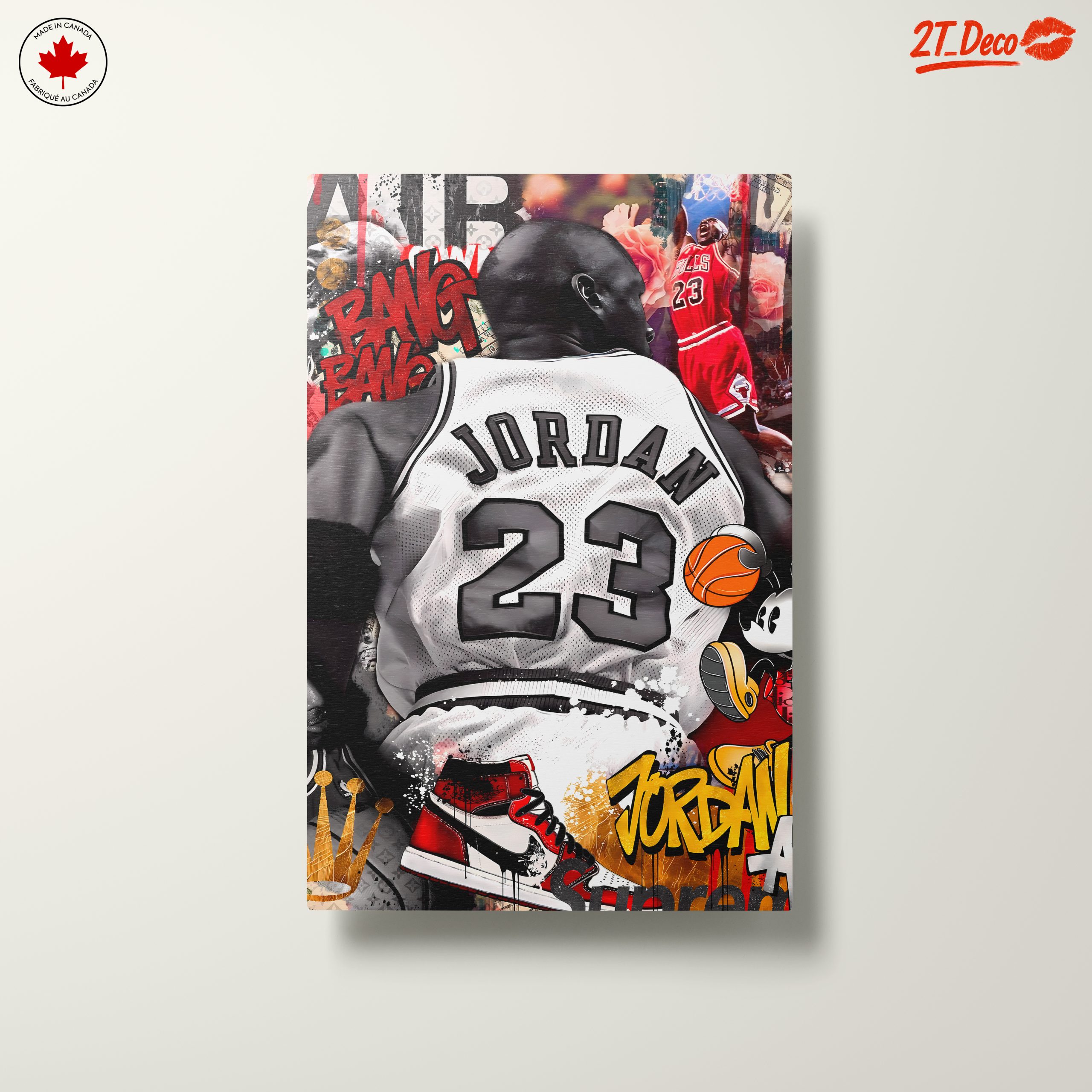 Dynamic Tribute to Basketball Legend - Image 10