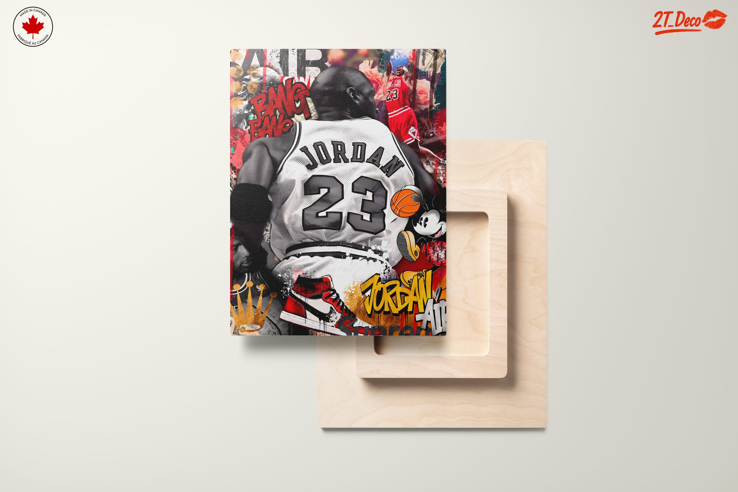 Dynamic Tribute to Basketball Legend - Image 11