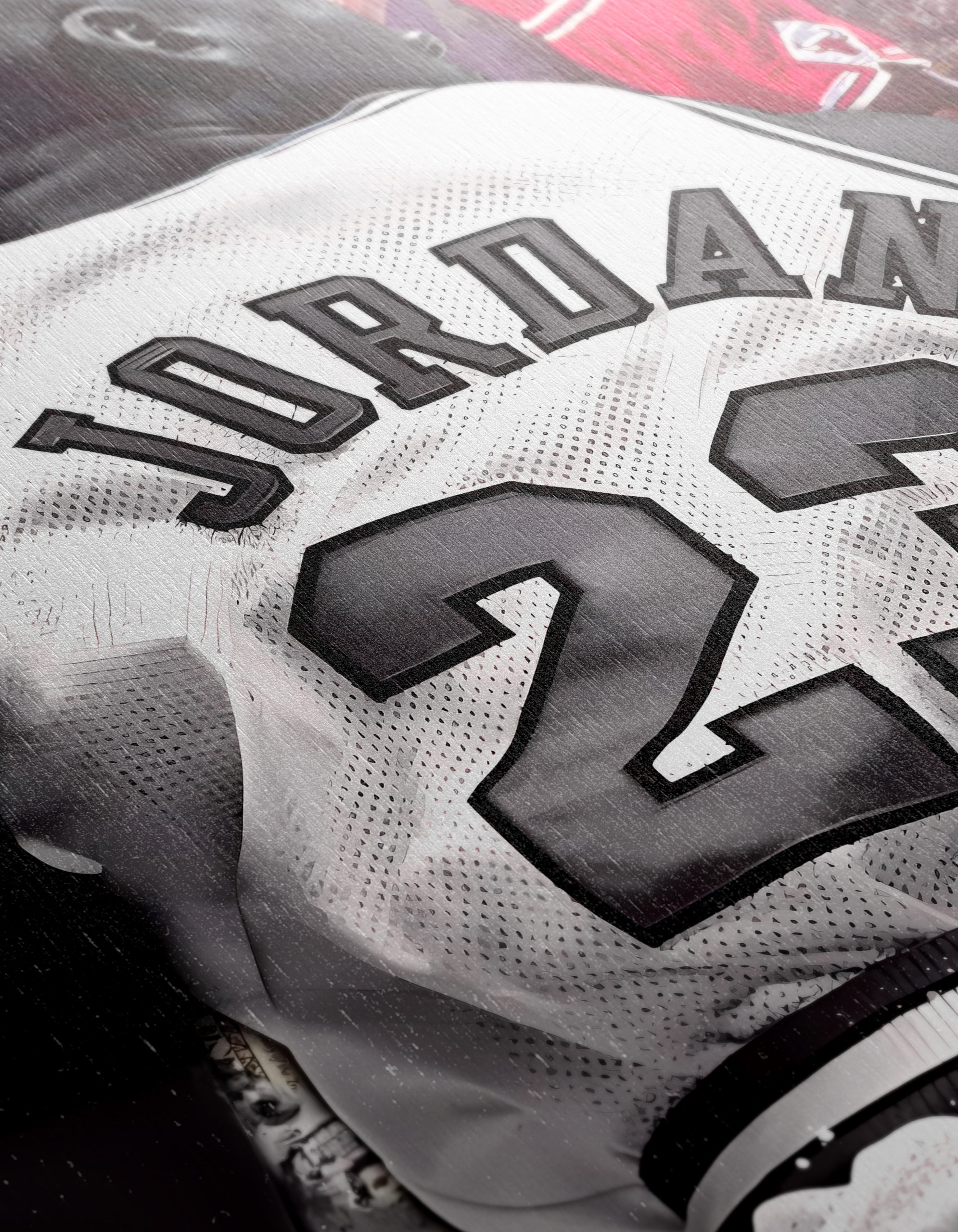 Dynamic Tribute to Basketball Legend - Image 12