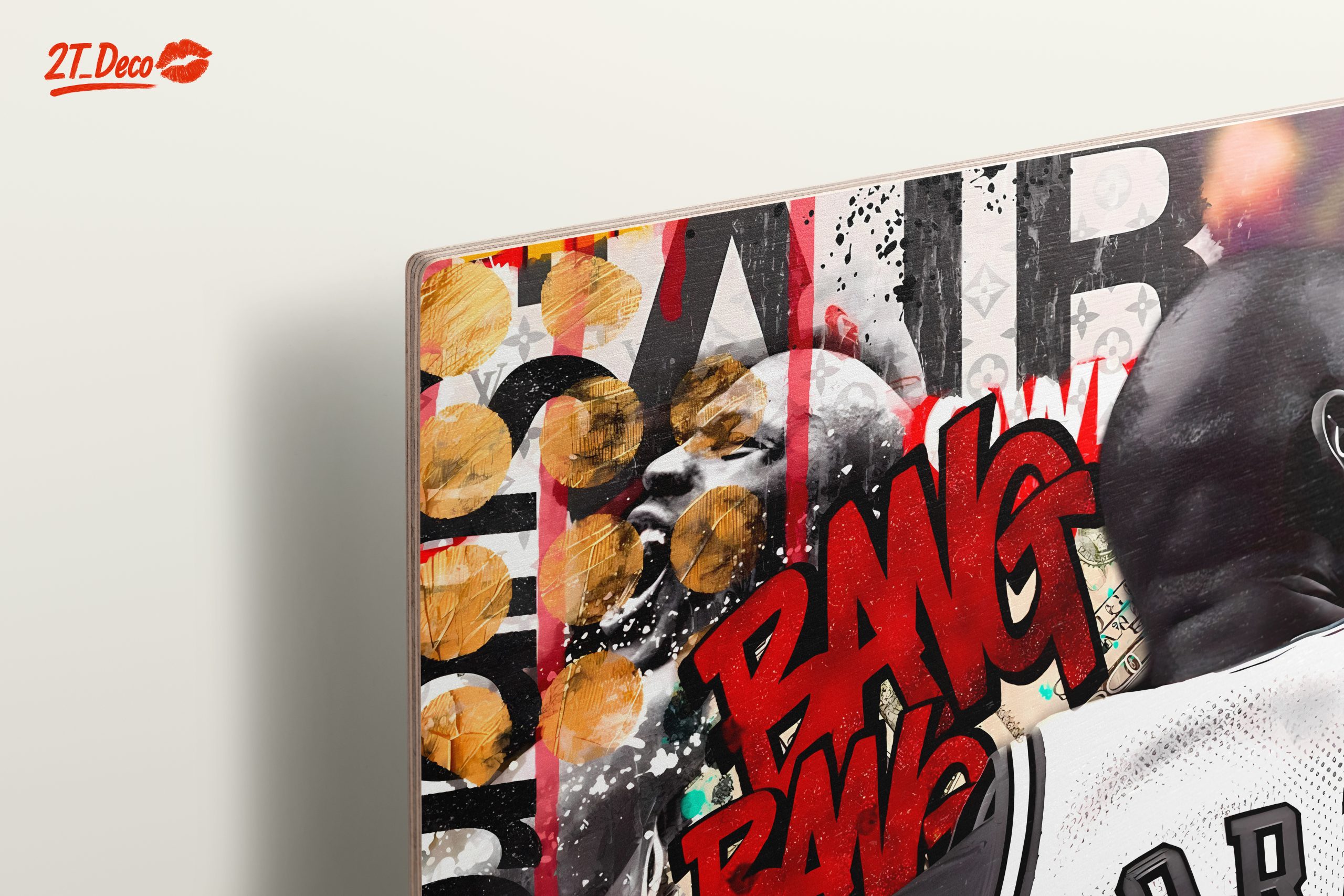 Dynamic Tribute to Basketball Legend - Image 15