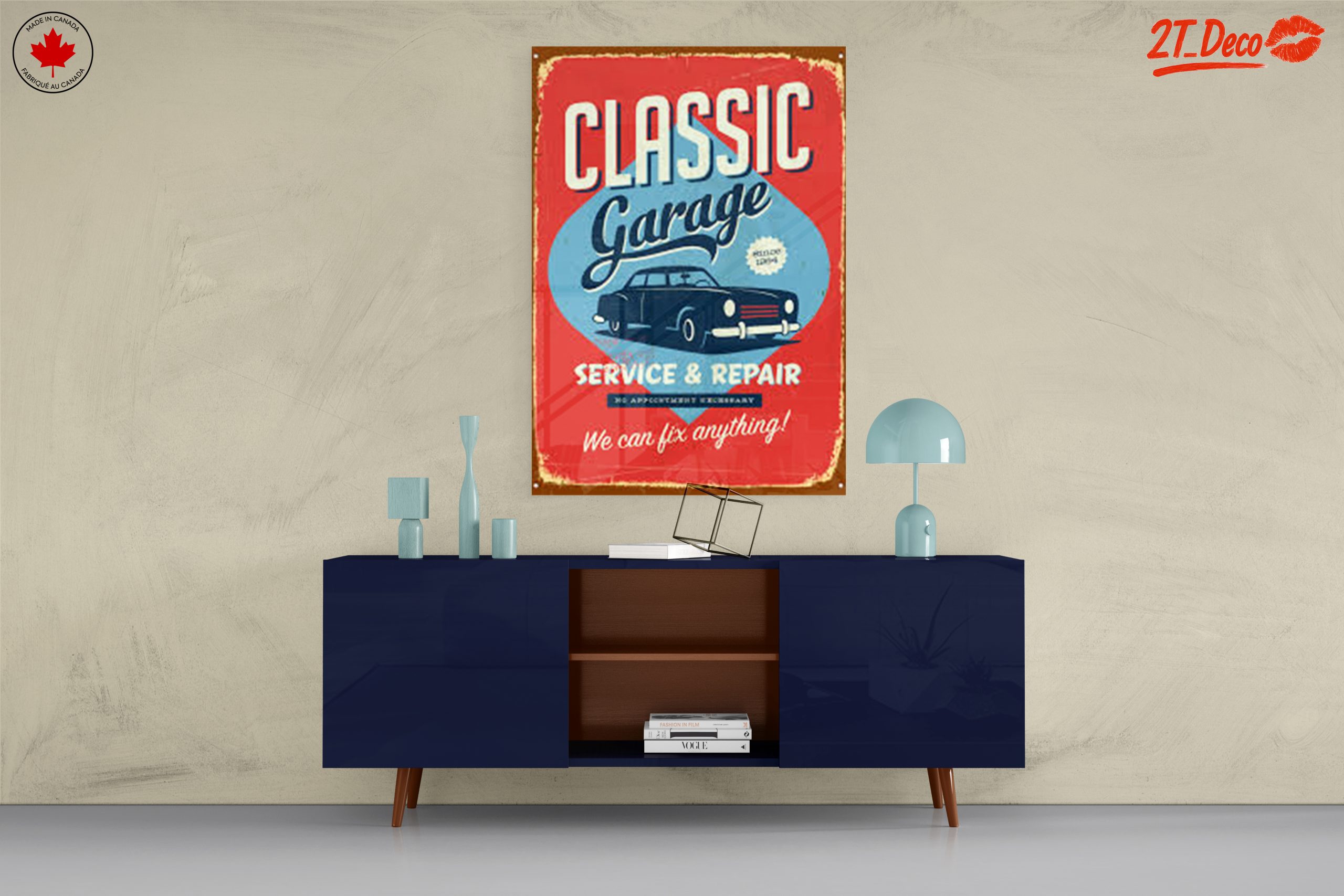 Classic Garage Service Sign Art - Image 8