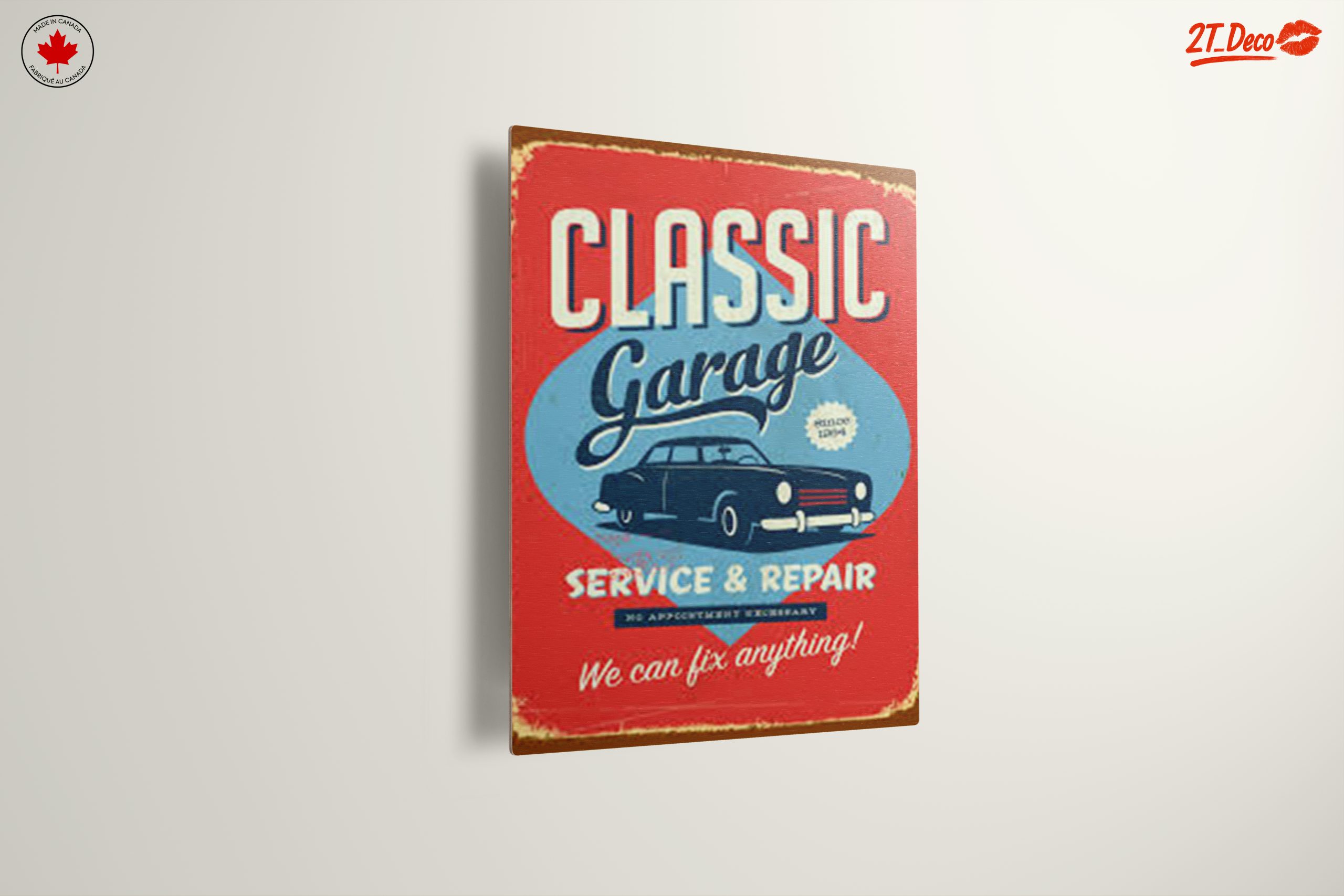 Classic Garage Service Sign Art - Image 13