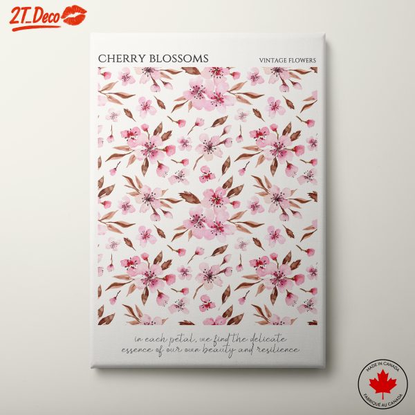 Cherry Blossoms Floral Art