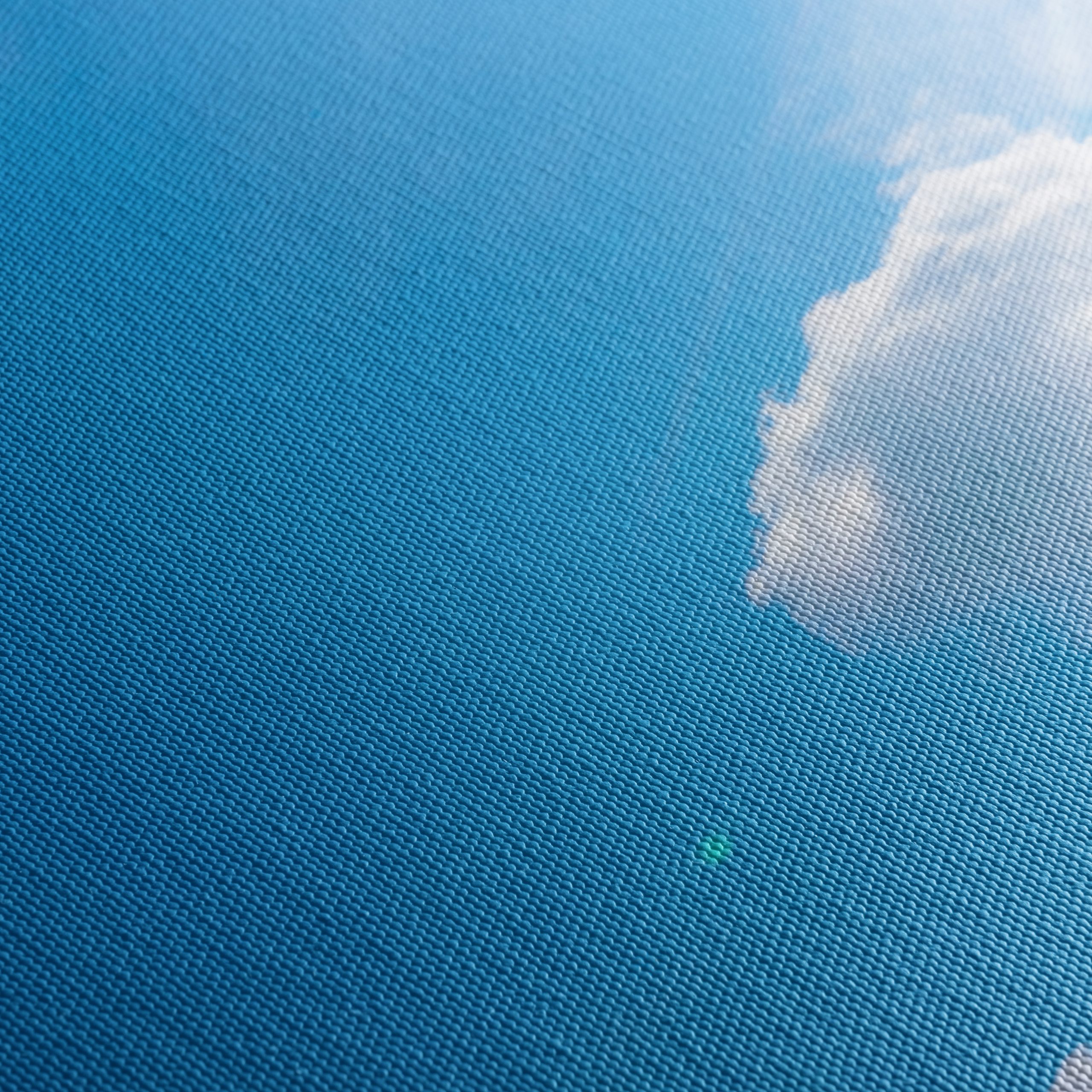 Vibrant Blue Sky with Sunlight and Clouds - Image 5