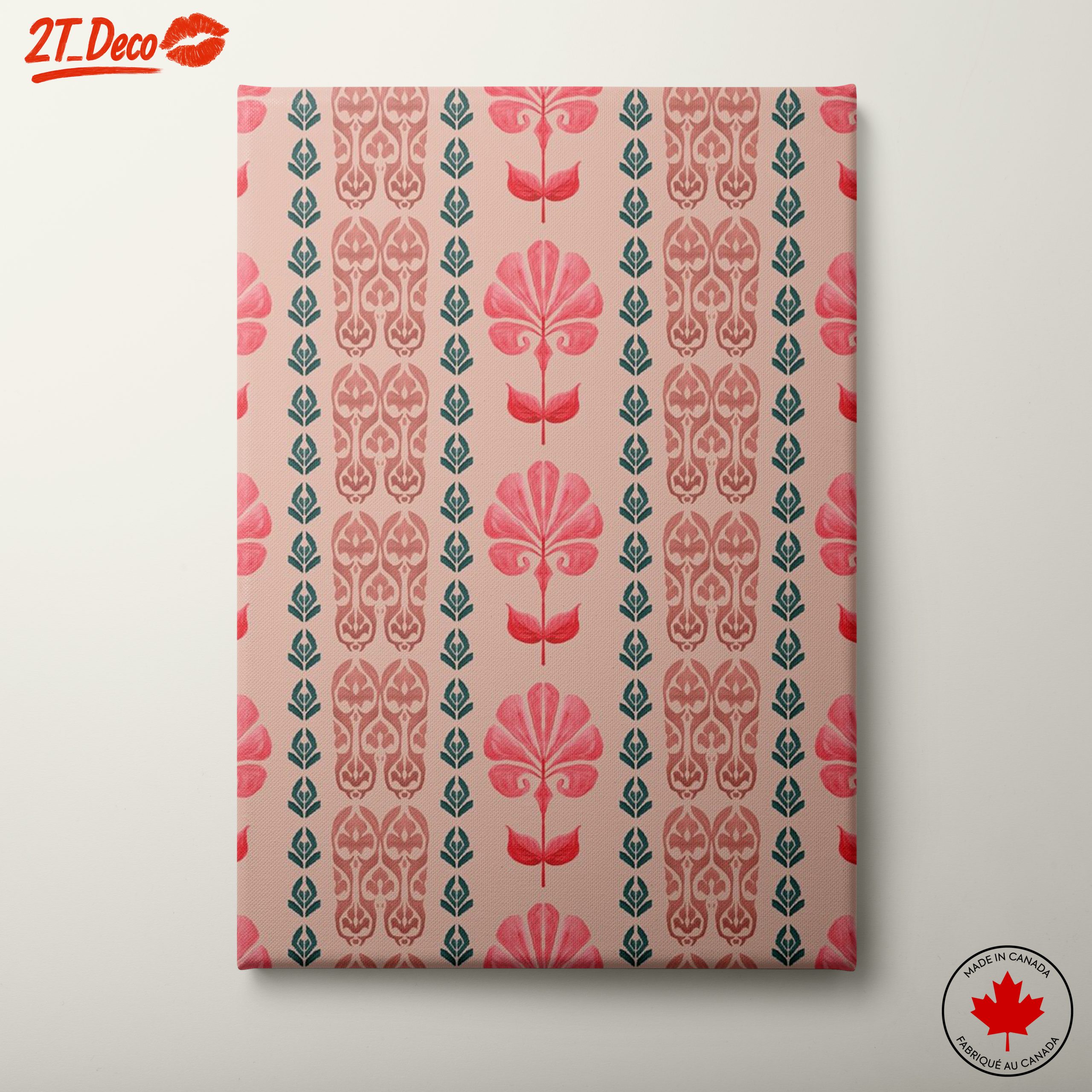 Floral and Foliage Pattern Art