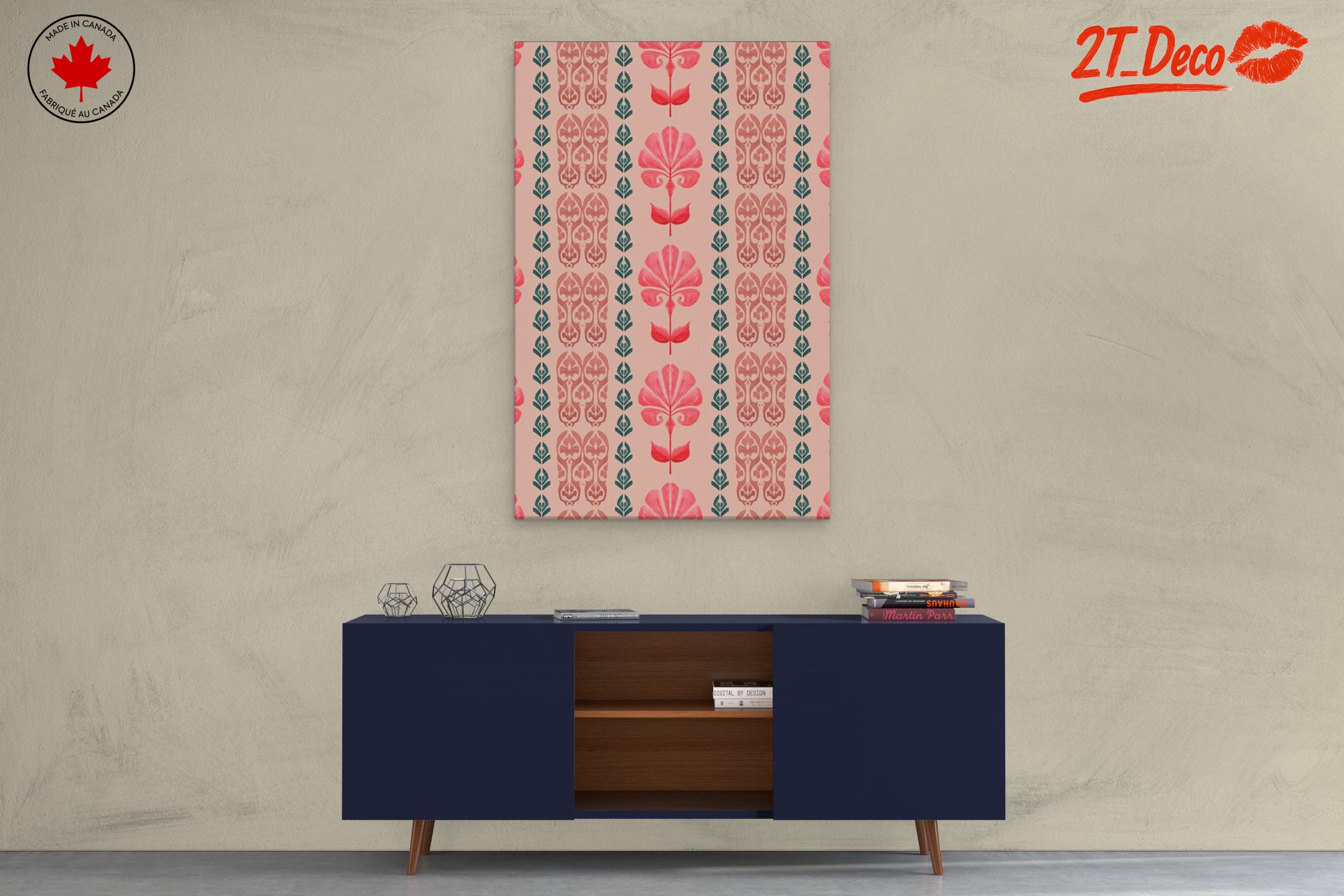 Floral and Foliage Pattern Art - Image 3