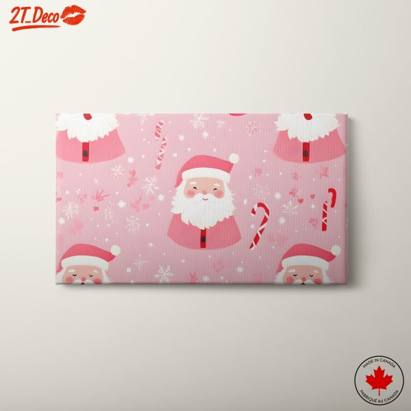 Cheerful Santa Claus Holiday Art