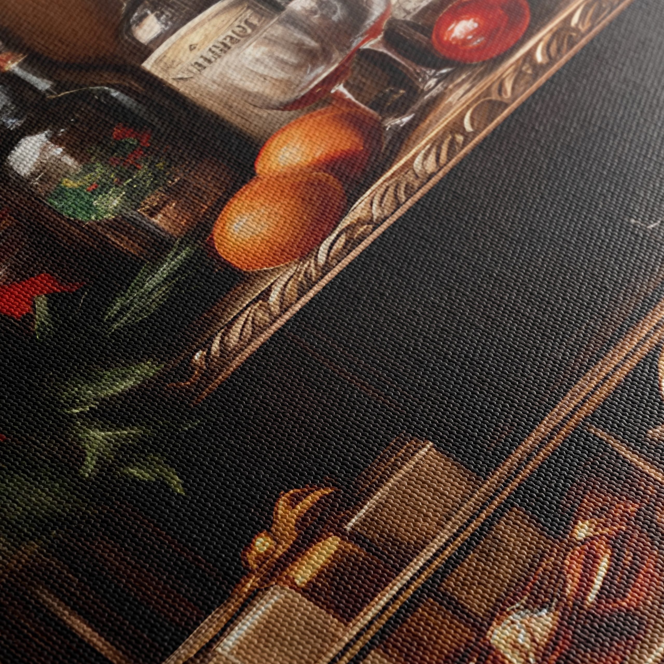 Elegant Cocktail Bar with Seasonal Decor - Image 5