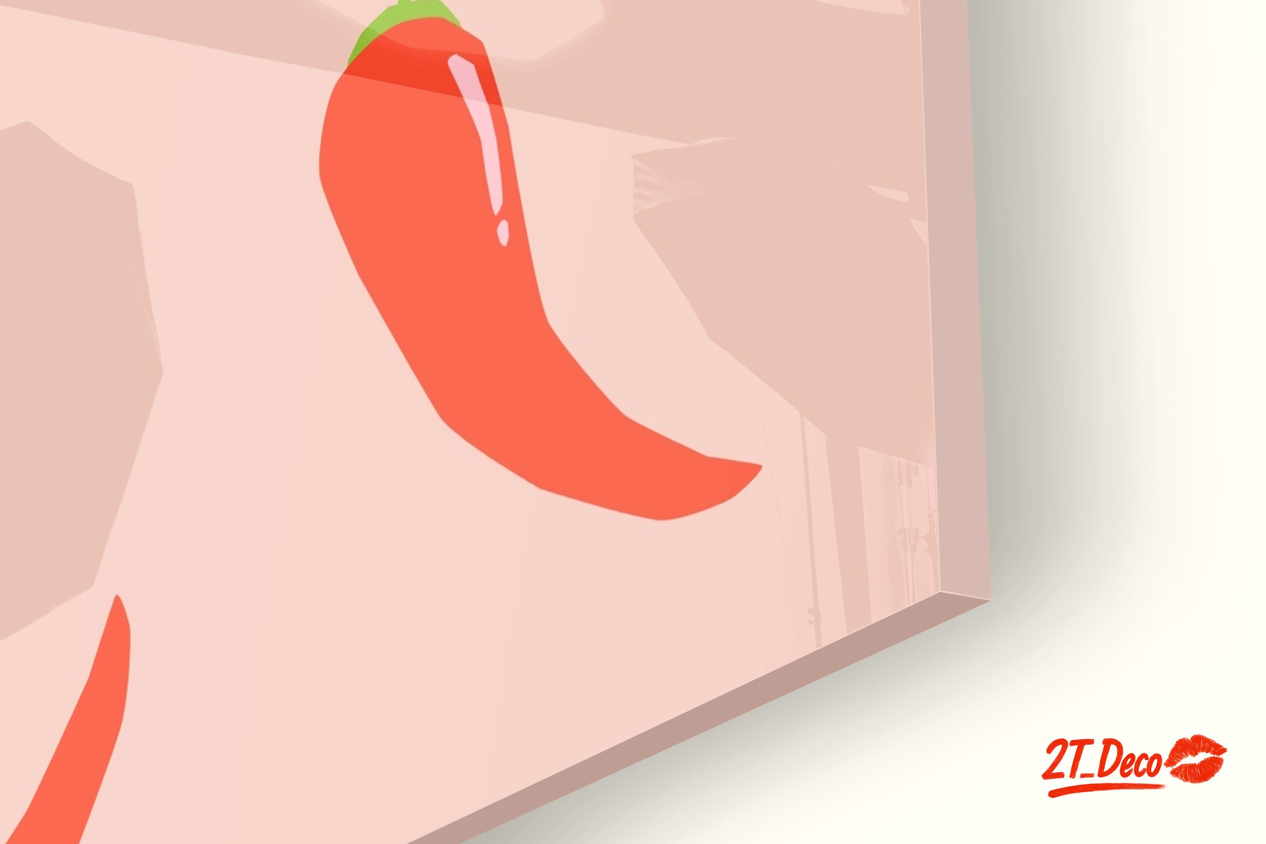 Colorful Abstract Chili Pepper Design - Image 9