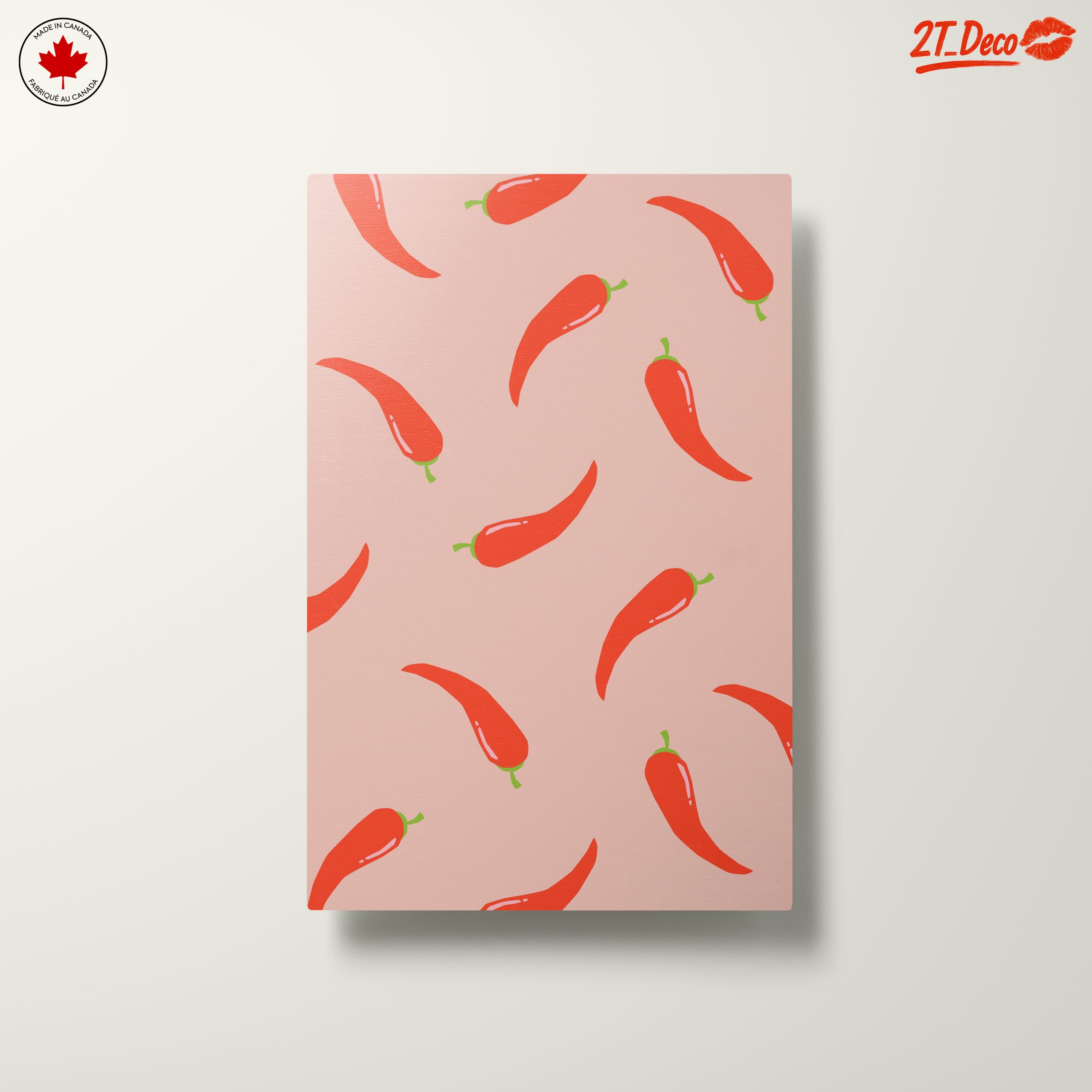Colorful Abstract Chili Pepper Design - Image 10