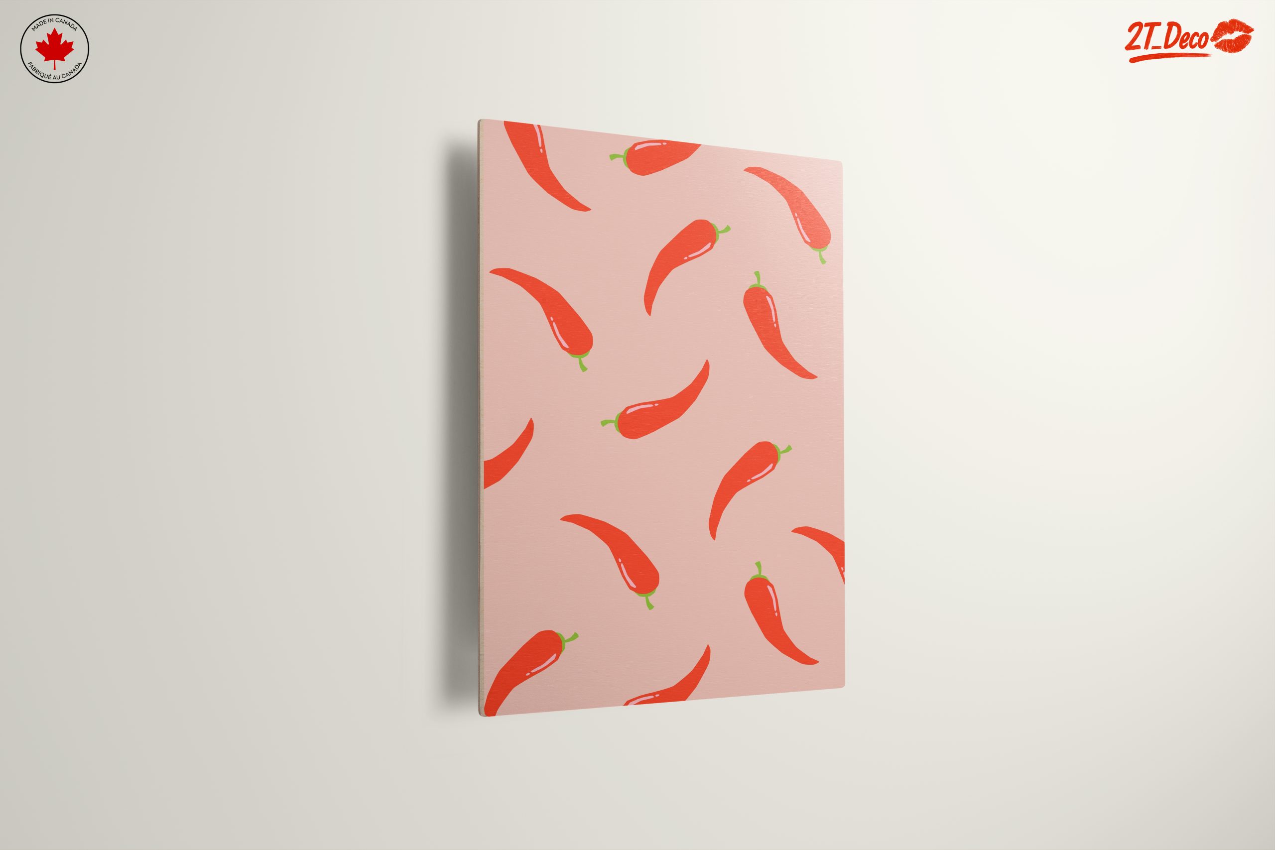 Colorful Abstract Chili Pepper Design - Image 13