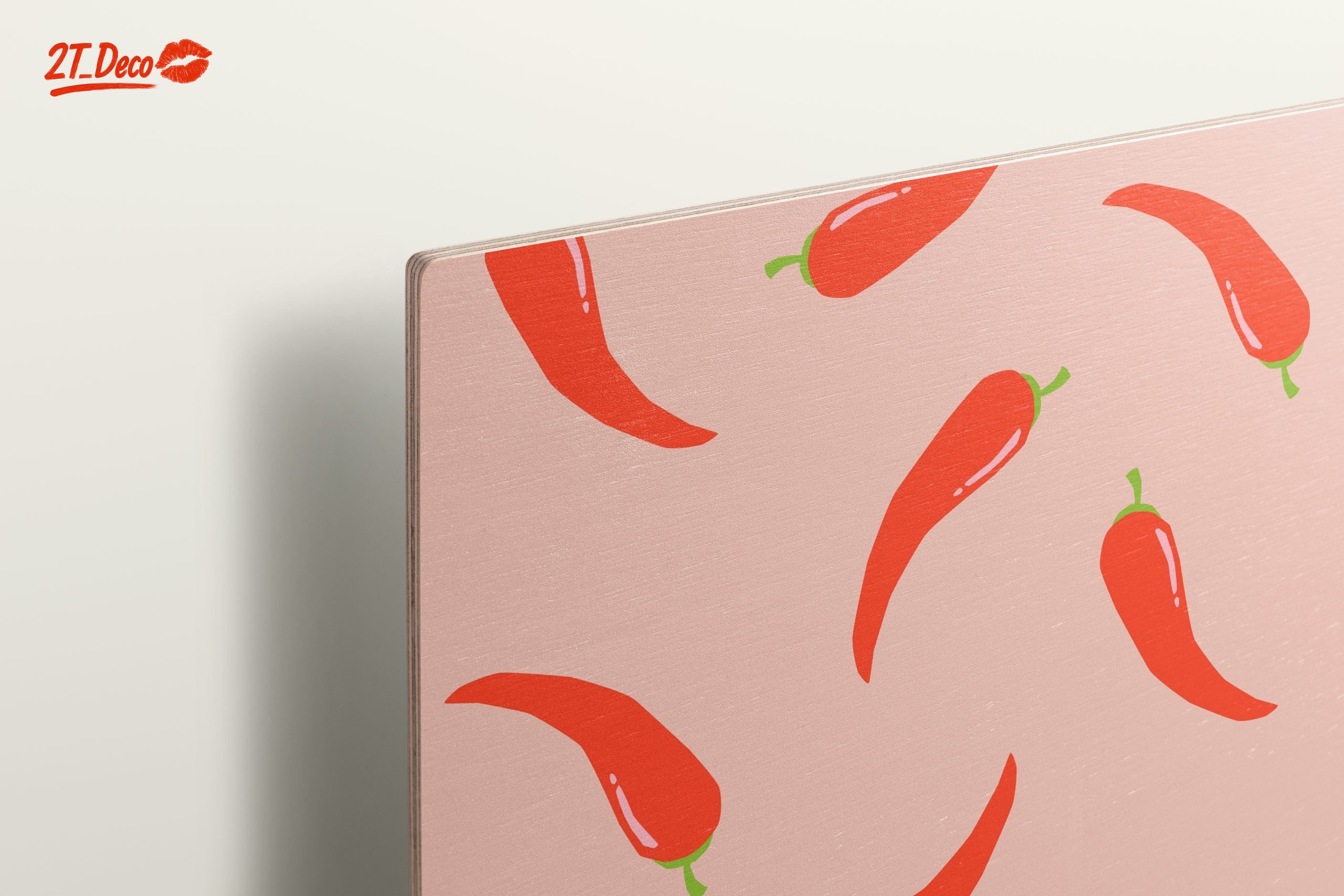 Colorful Abstract Chili Pepper Design - Image 15