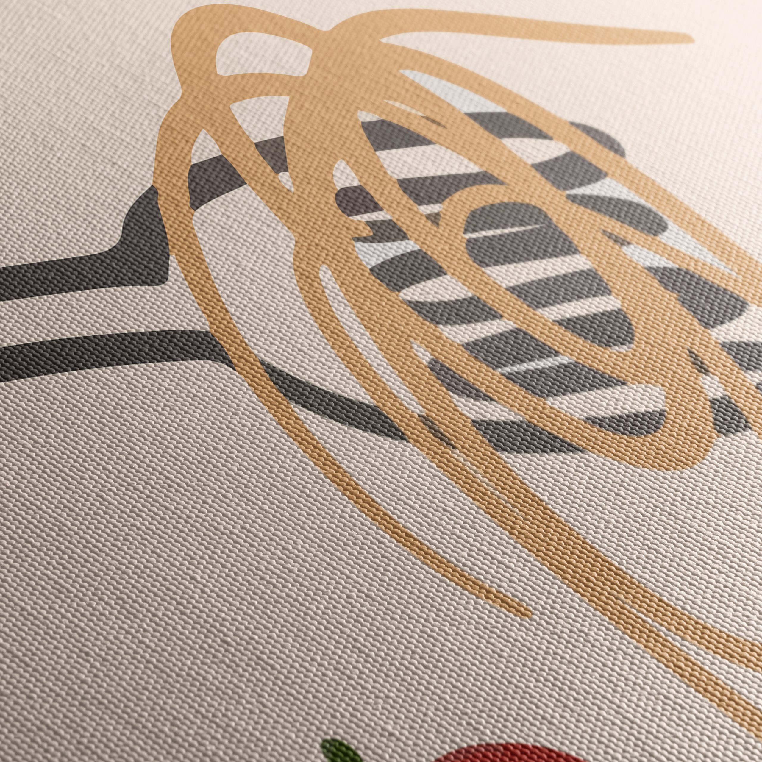 Pasta Lover Club Abstract Art - Image 5