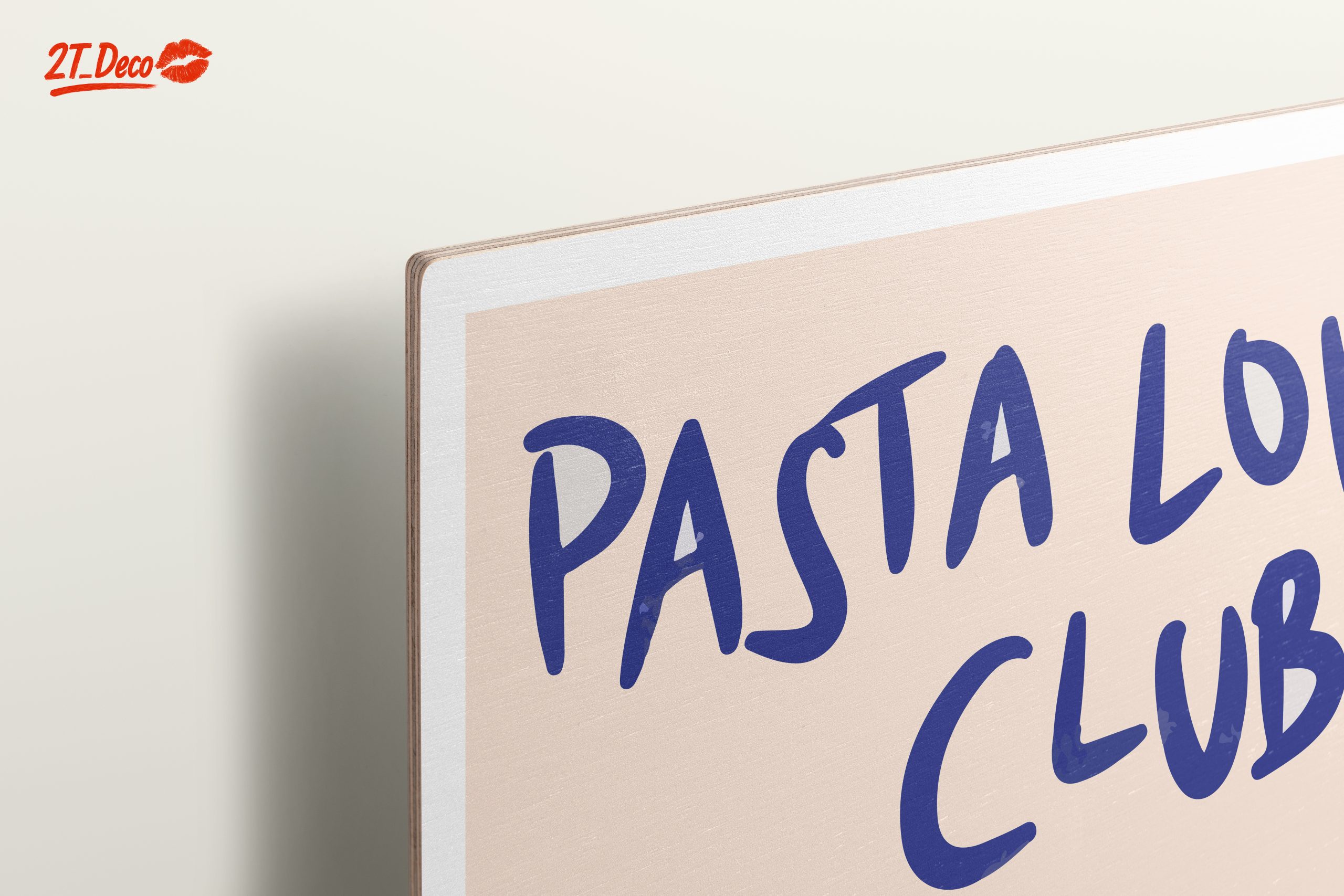 Pasta Lover Club Abstract Art - Image 15