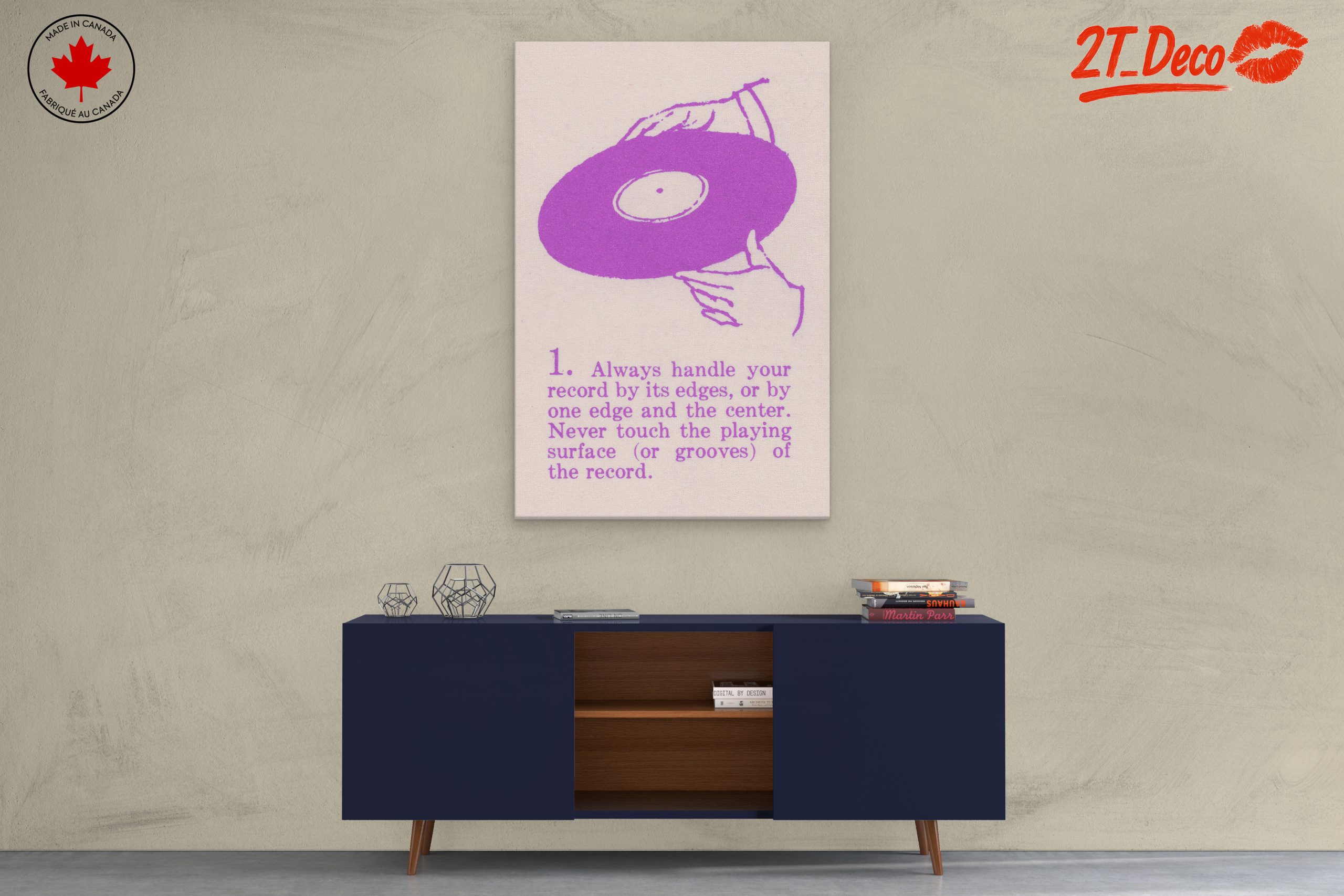 Playful Pop Art Record Handling Guide - Image 3