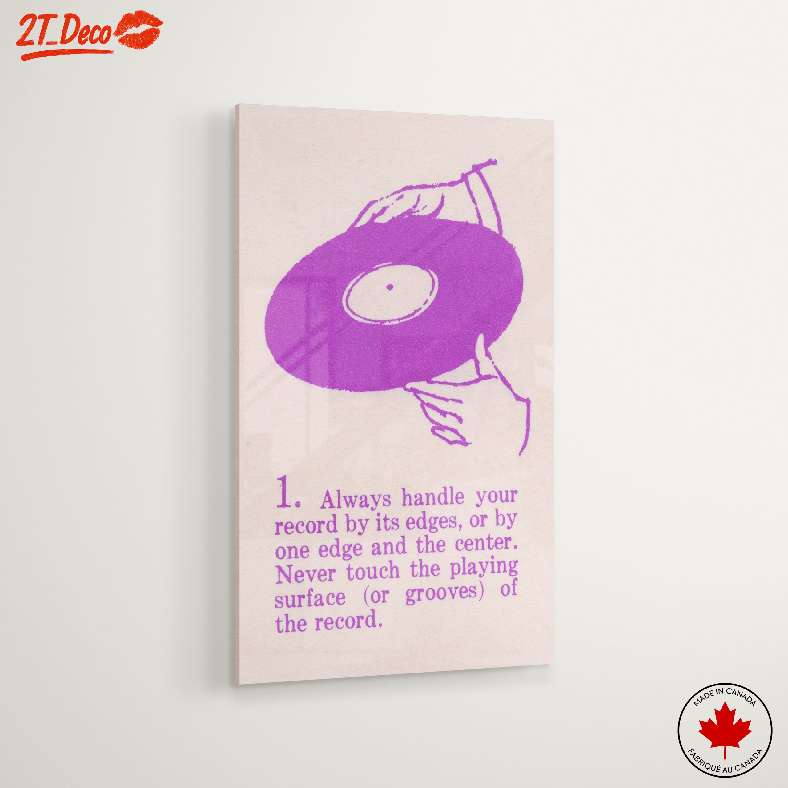 Playful Pop Art Record Handling Guide - Image 6