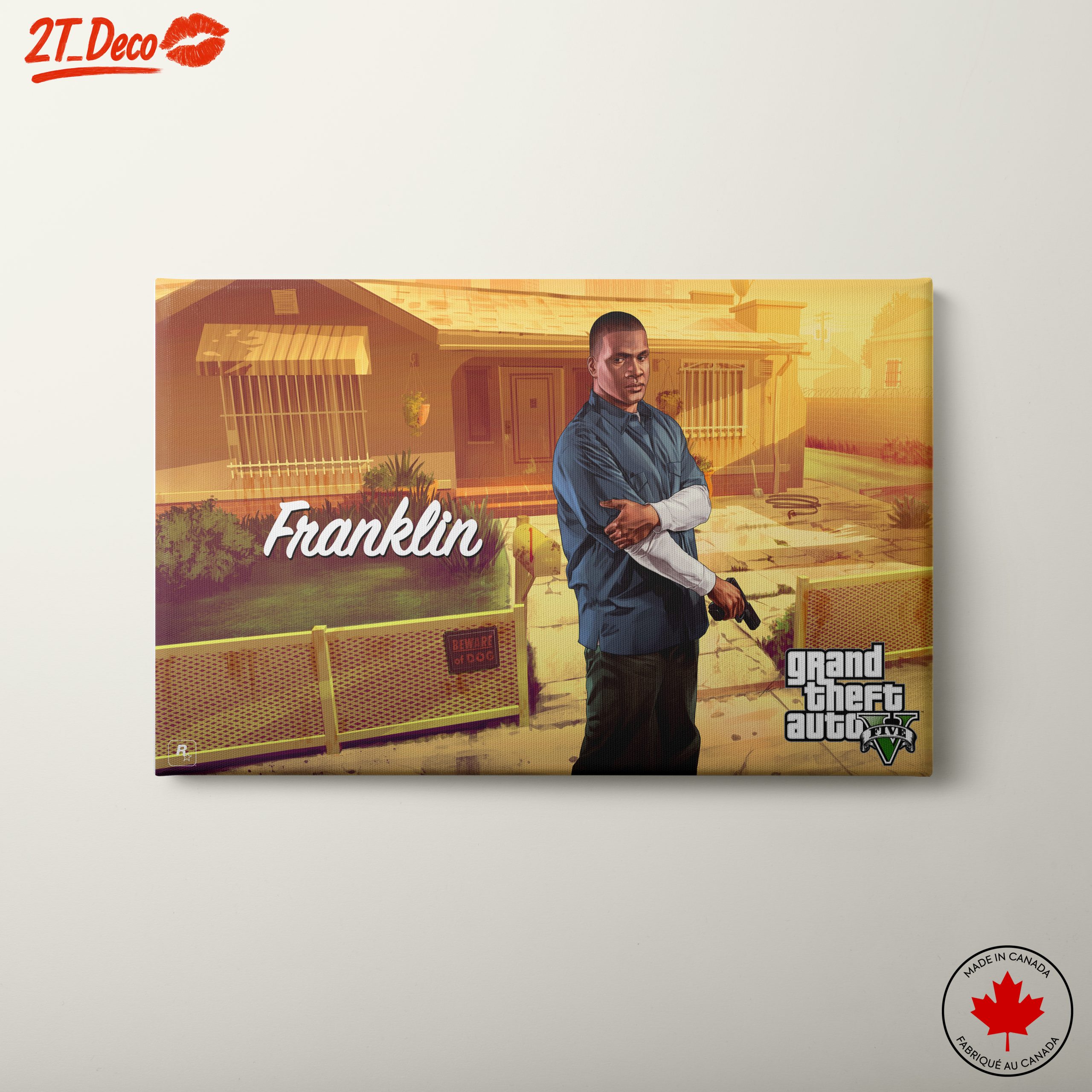 Franklin from Grand Theft Auto V Artwork