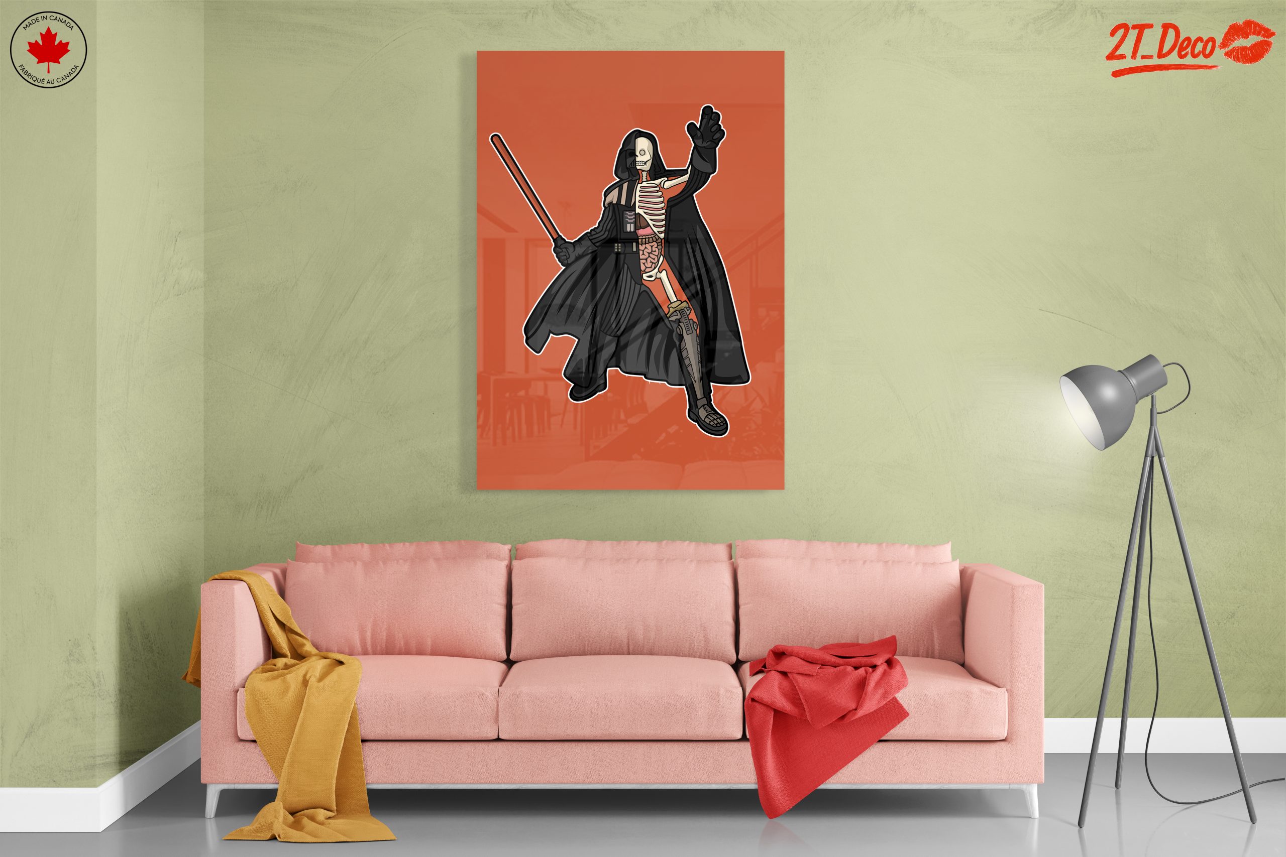 Stylized Skeleton Character with Lightsaber - Image 7