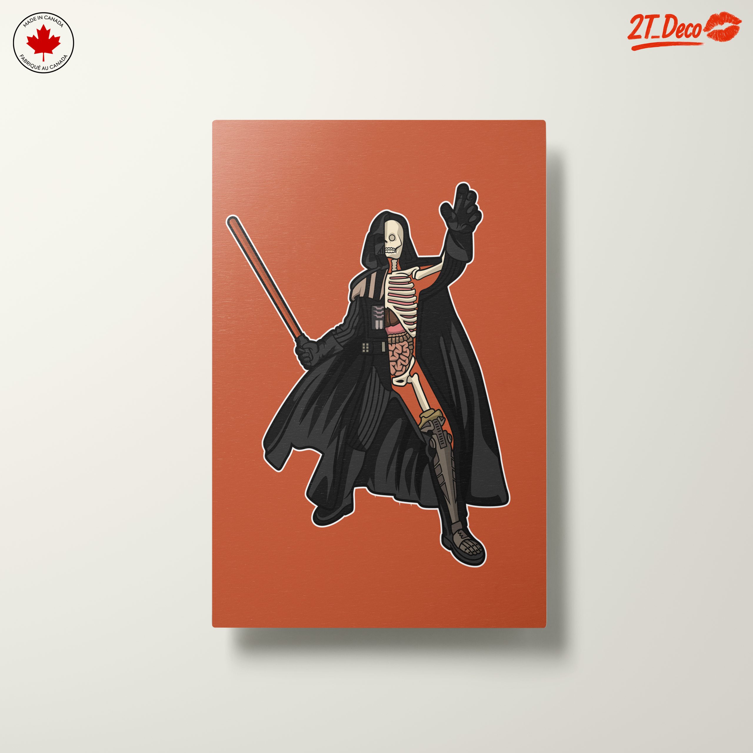 Stylized Skeleton Character with Lightsaber - Image 10