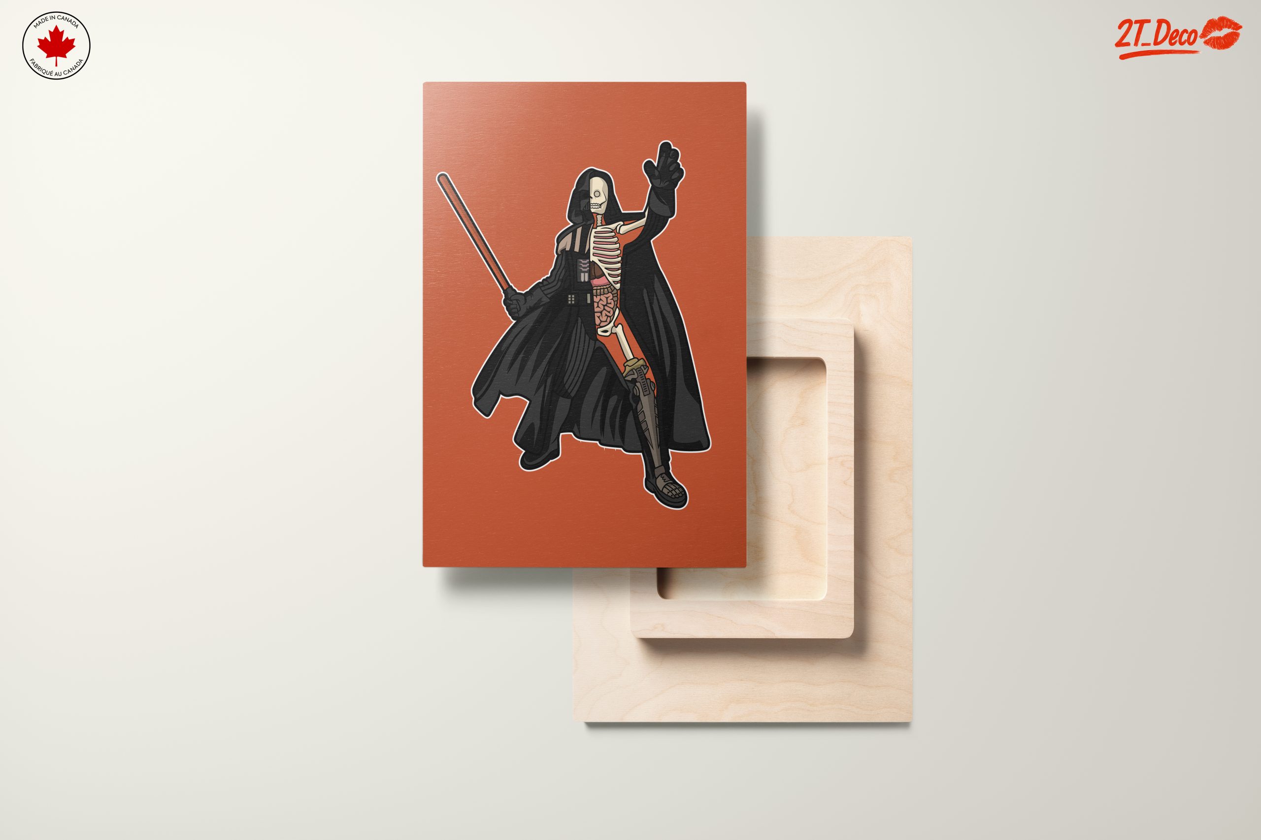 Stylized Skeleton Character with Lightsaber - Image 11