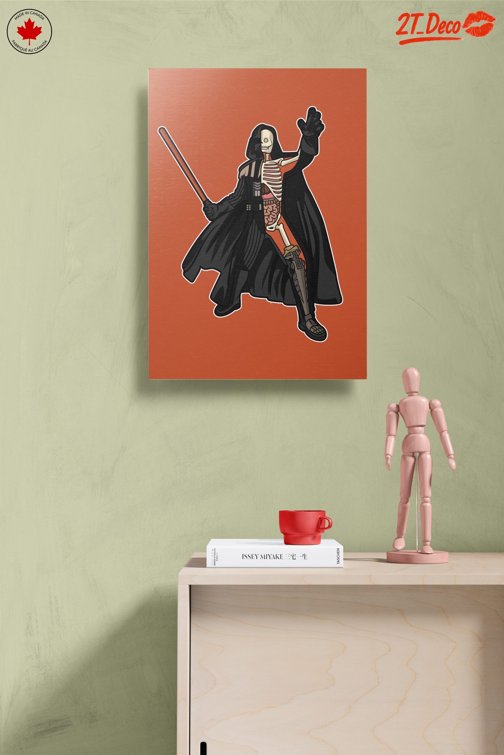 Stylized Skeleton Character with Lightsaber - Image 14