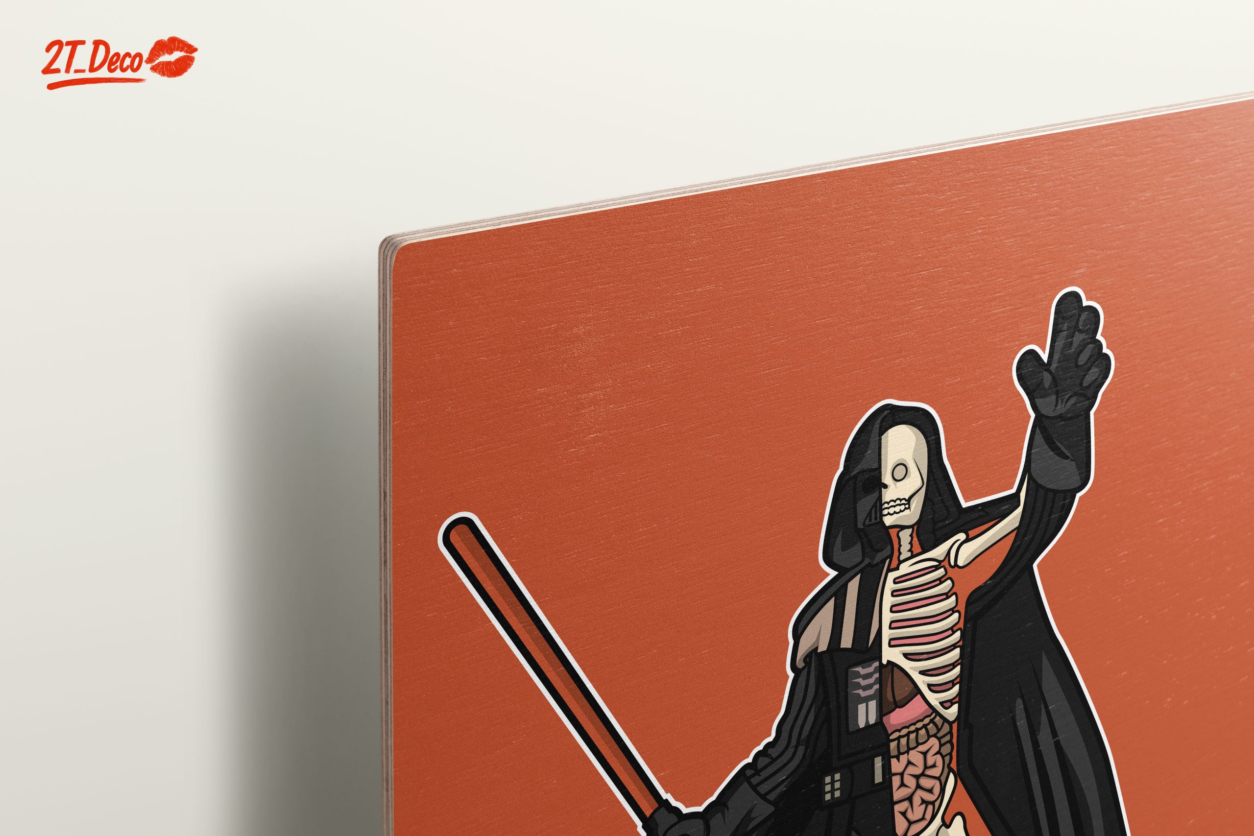 Stylized Skeleton Character with Lightsaber - Image 15