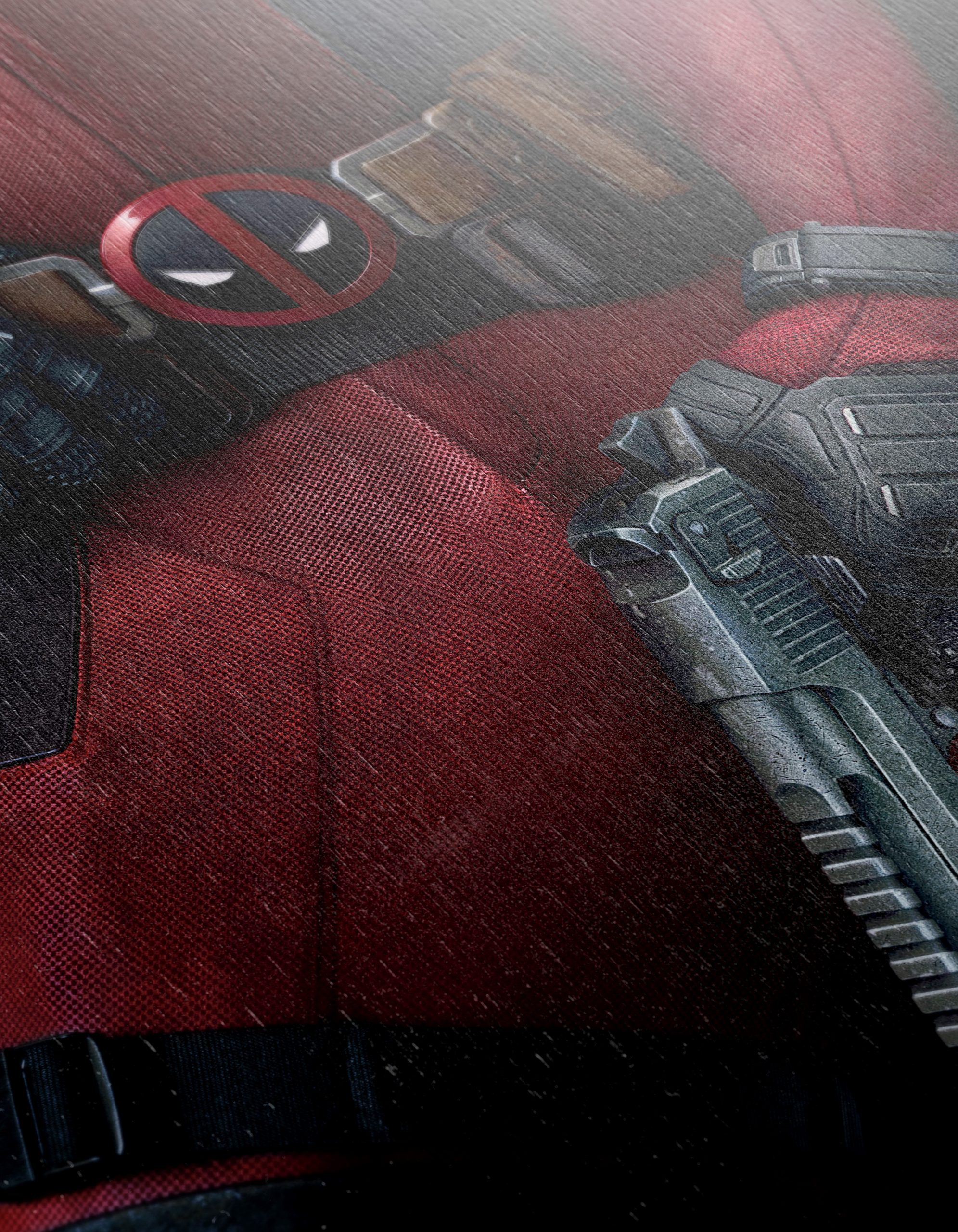 Deadpool Character Art with Gun and Costume - Image 12