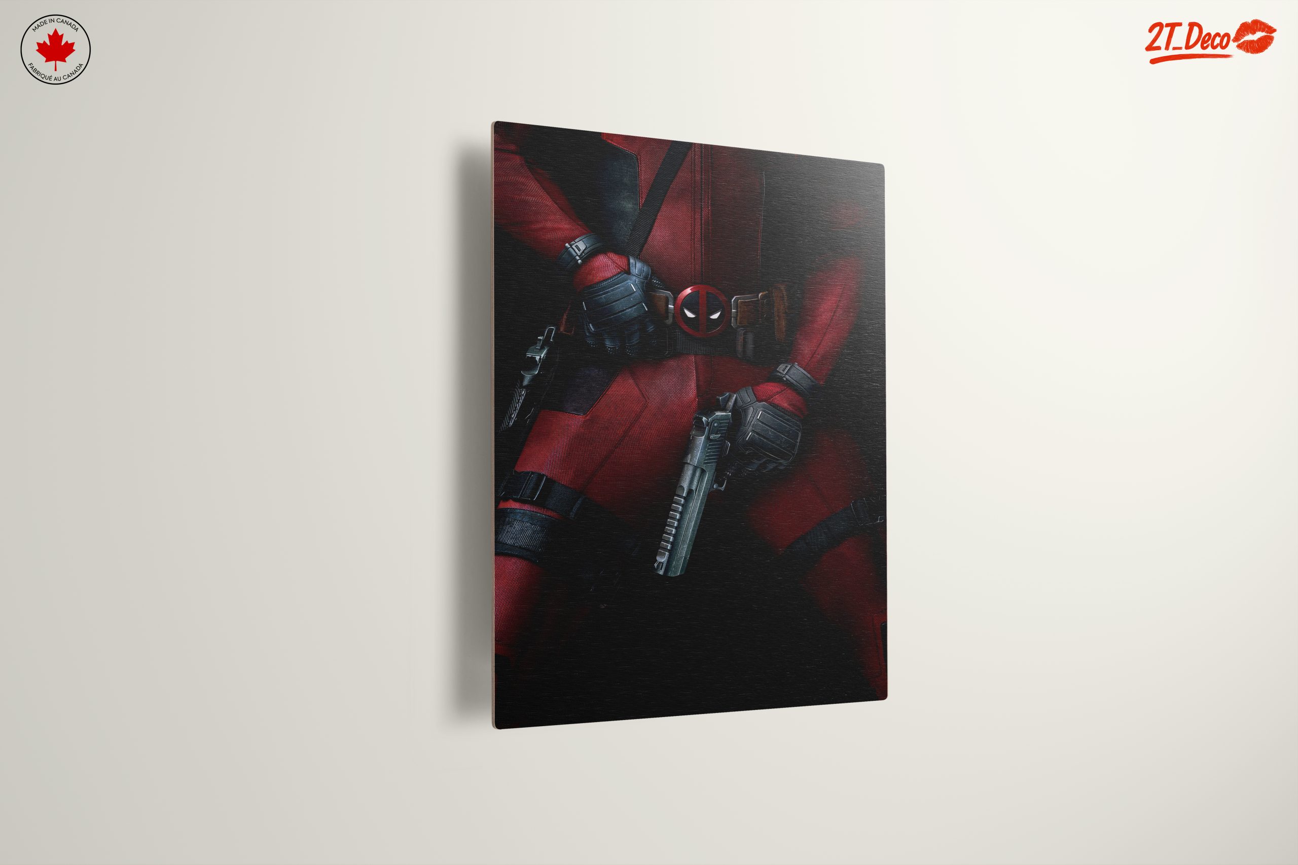 Deadpool Character Art with Gun and Costume - Image 13