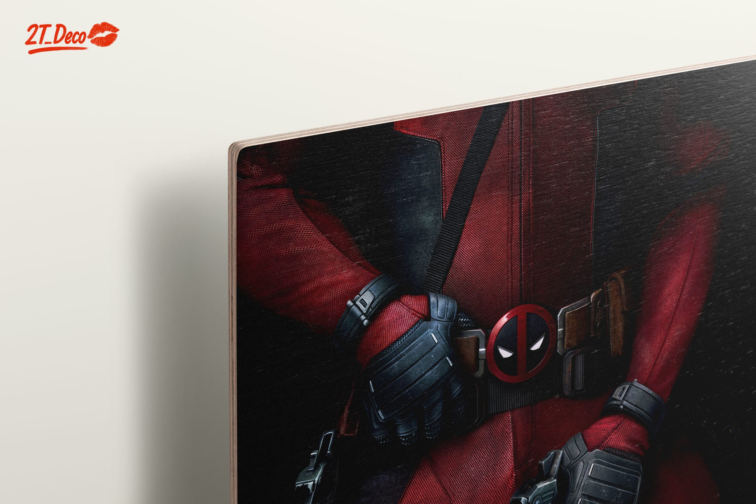 Deadpool Character Art with Gun and Costume - Image 15