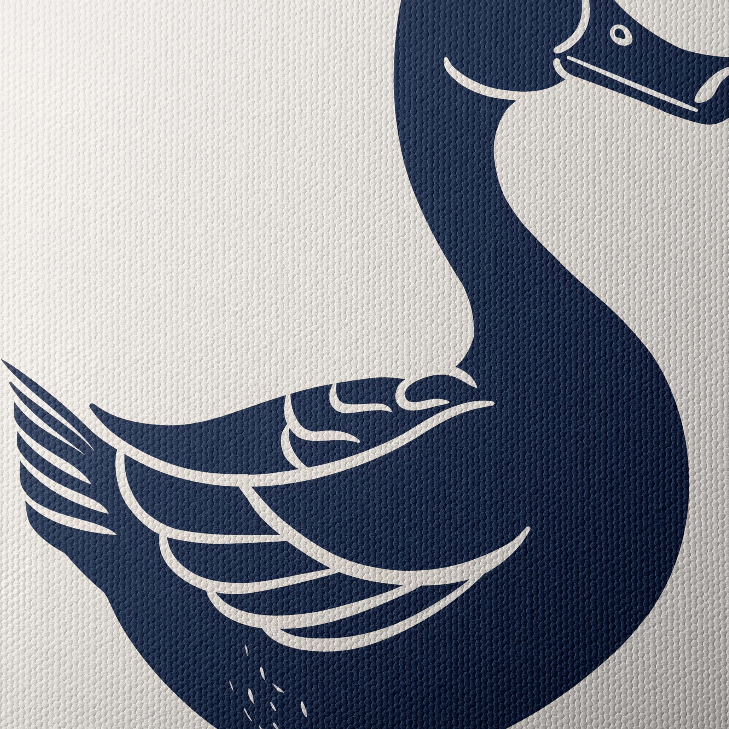 Playful Duck and Ducklings Artwork - Image 4