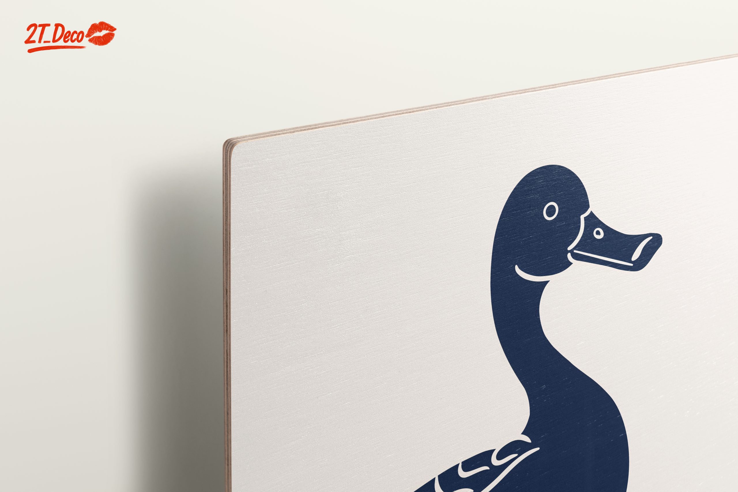 Playful Duck and Ducklings Artwork - Image 15