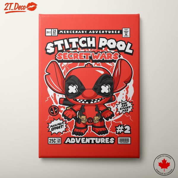 Stitch Pool Secret Wars Cartoon Art