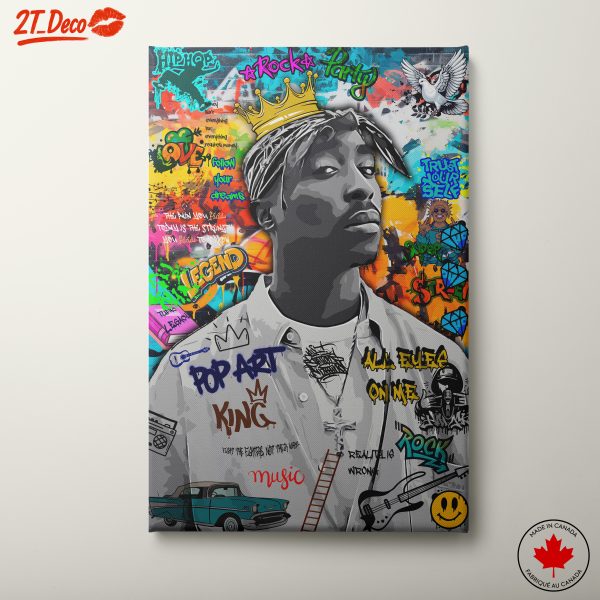 Vibrant Pop Art Inspired by Music Culture