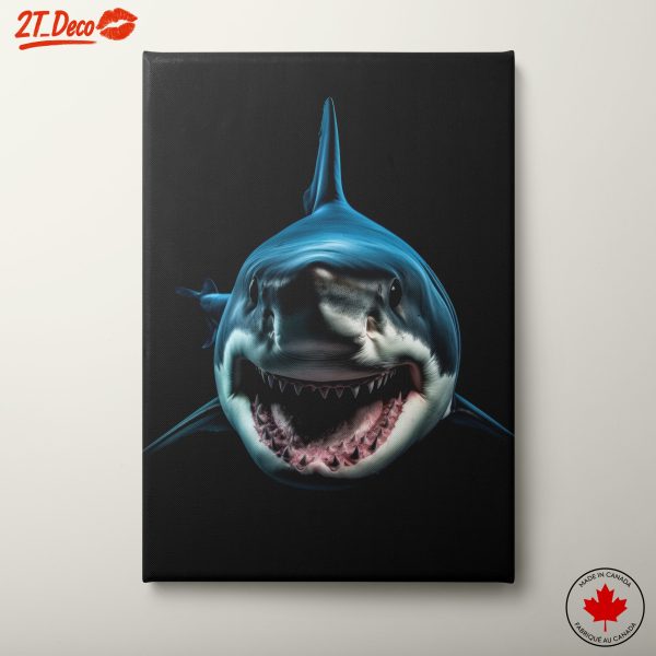 Vibrant Shark Wall Art