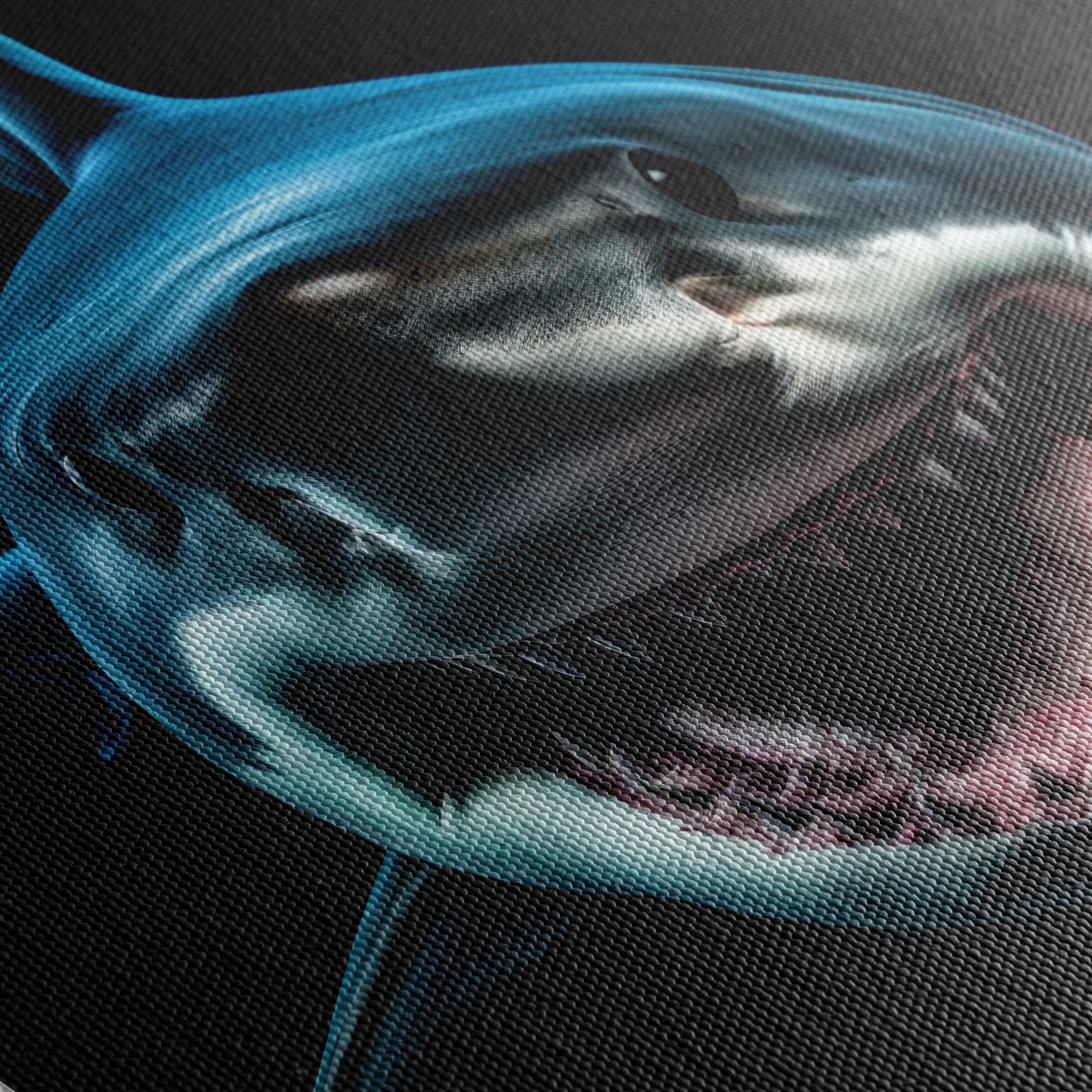 Vibrant Shark Wall Art - Image 5