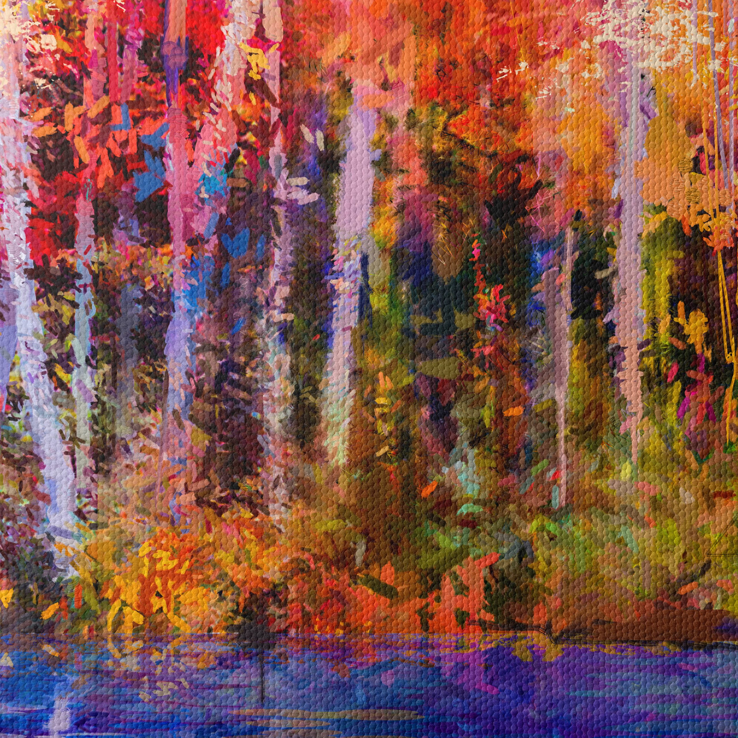 Vibrant Nature Landscape with Colorful Trees - Image 4