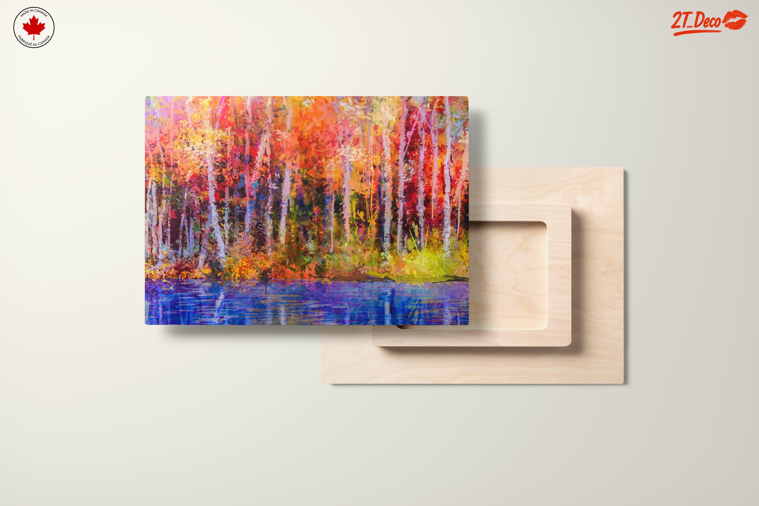 Vibrant Nature Landscape with Colorful Trees - Image 11