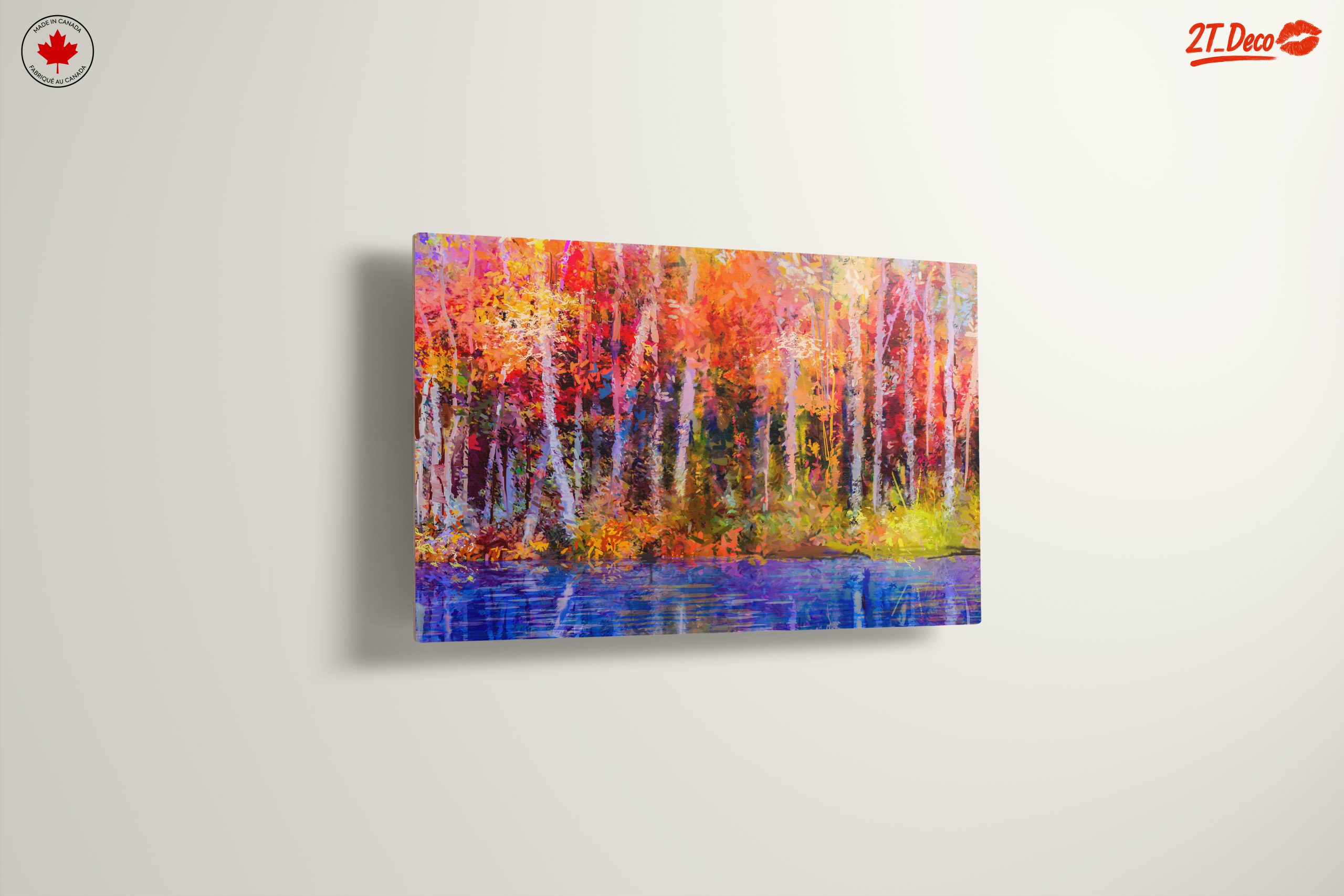 Vibrant Nature Landscape with Colorful Trees - Image 13