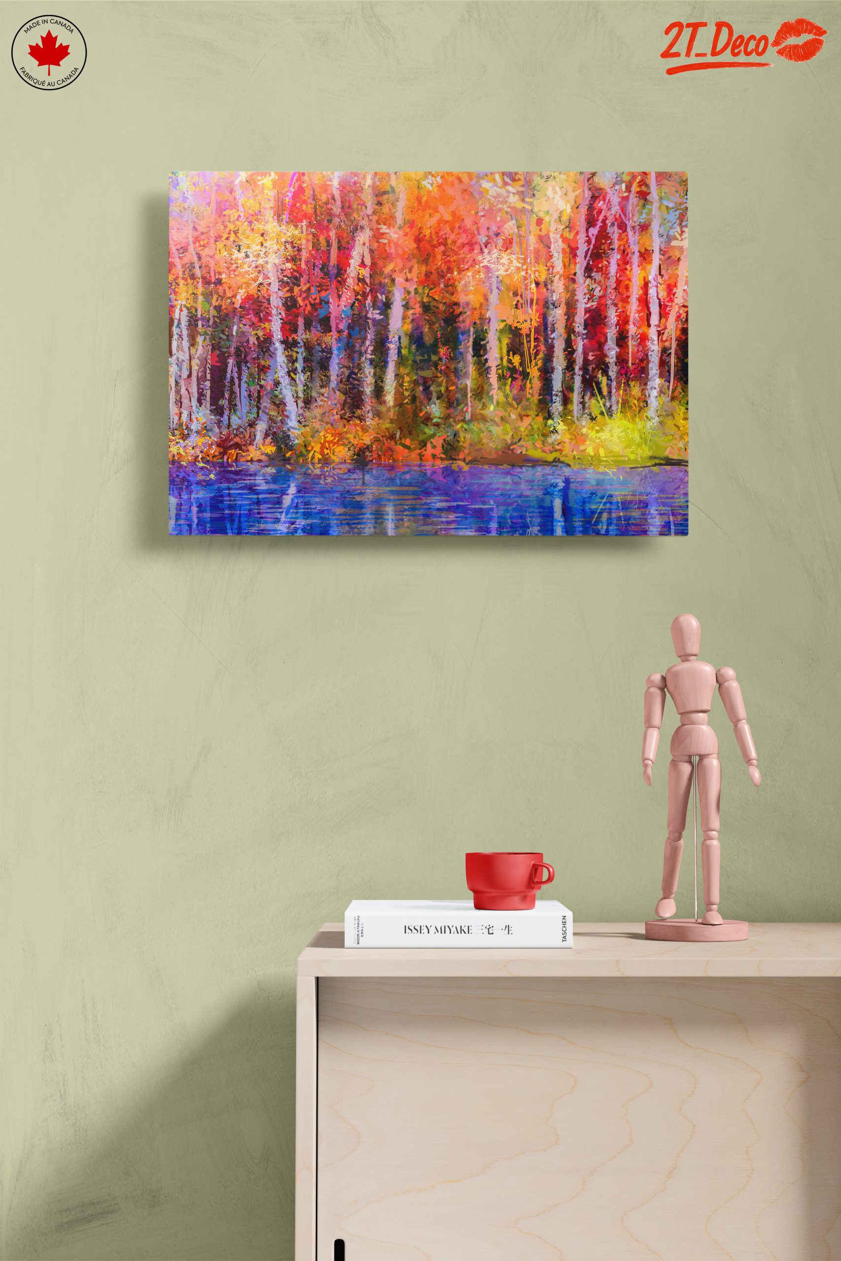 Vibrant Nature Landscape with Colorful Trees - Image 14